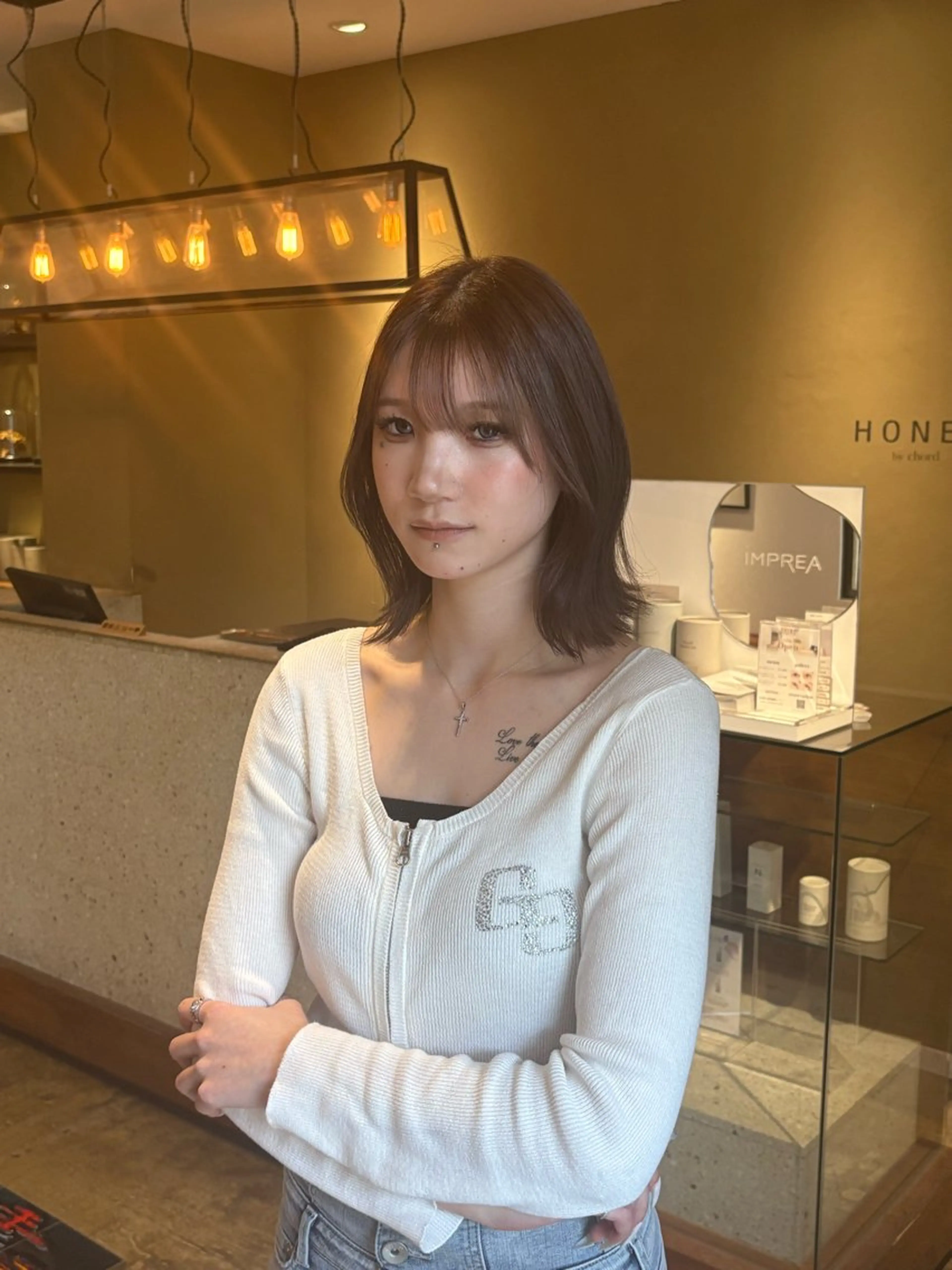 カット(ボブ、レイヤー、長さを整える). [オージュア]シャンプーブロー✨の写真