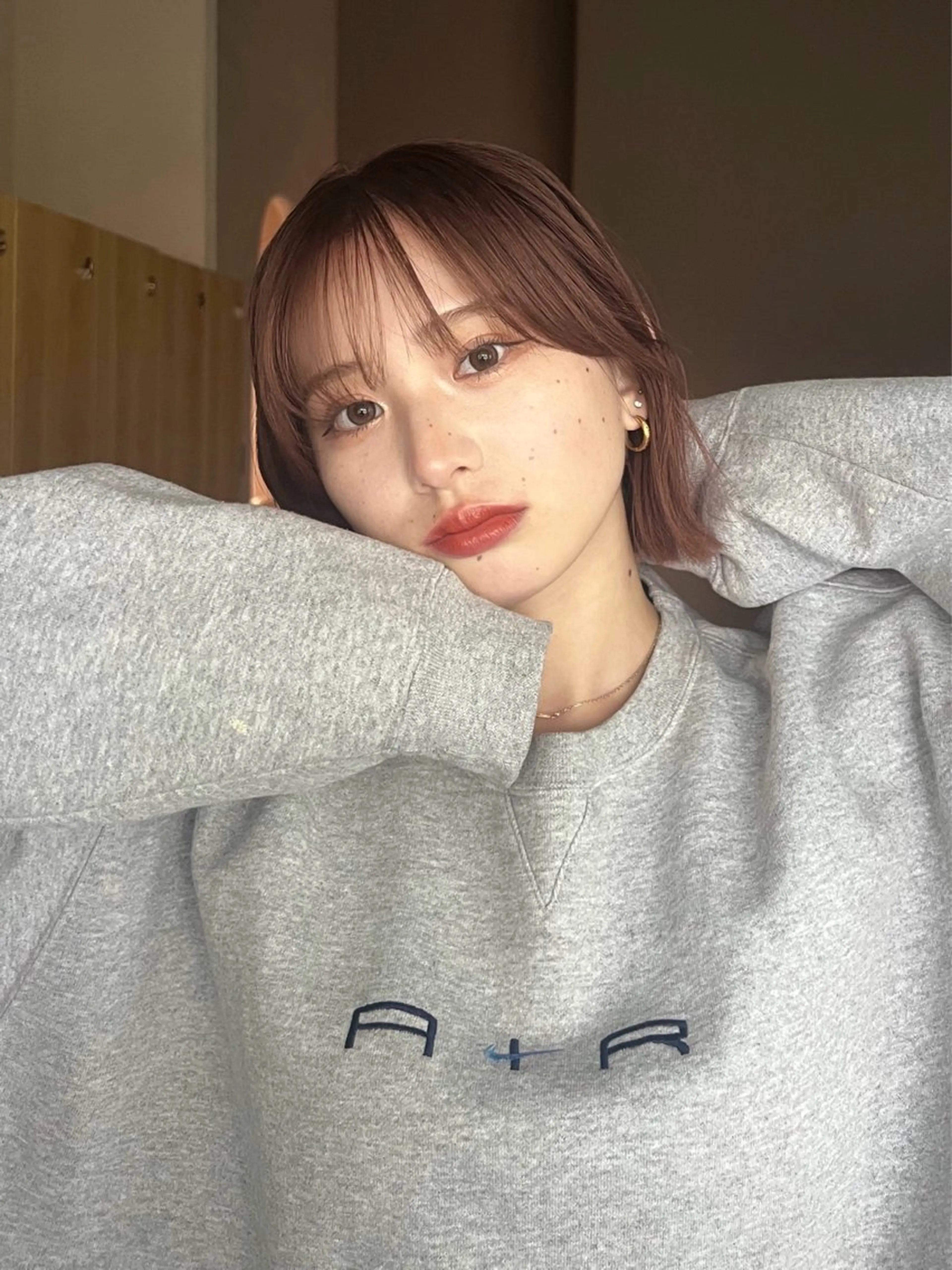 ショート カラー ベージュカラー ブリーチ ケアブリーチ 透明感カラー ダブルカラー 透明感/ベージュ /kazui🐈のヘアスタイル