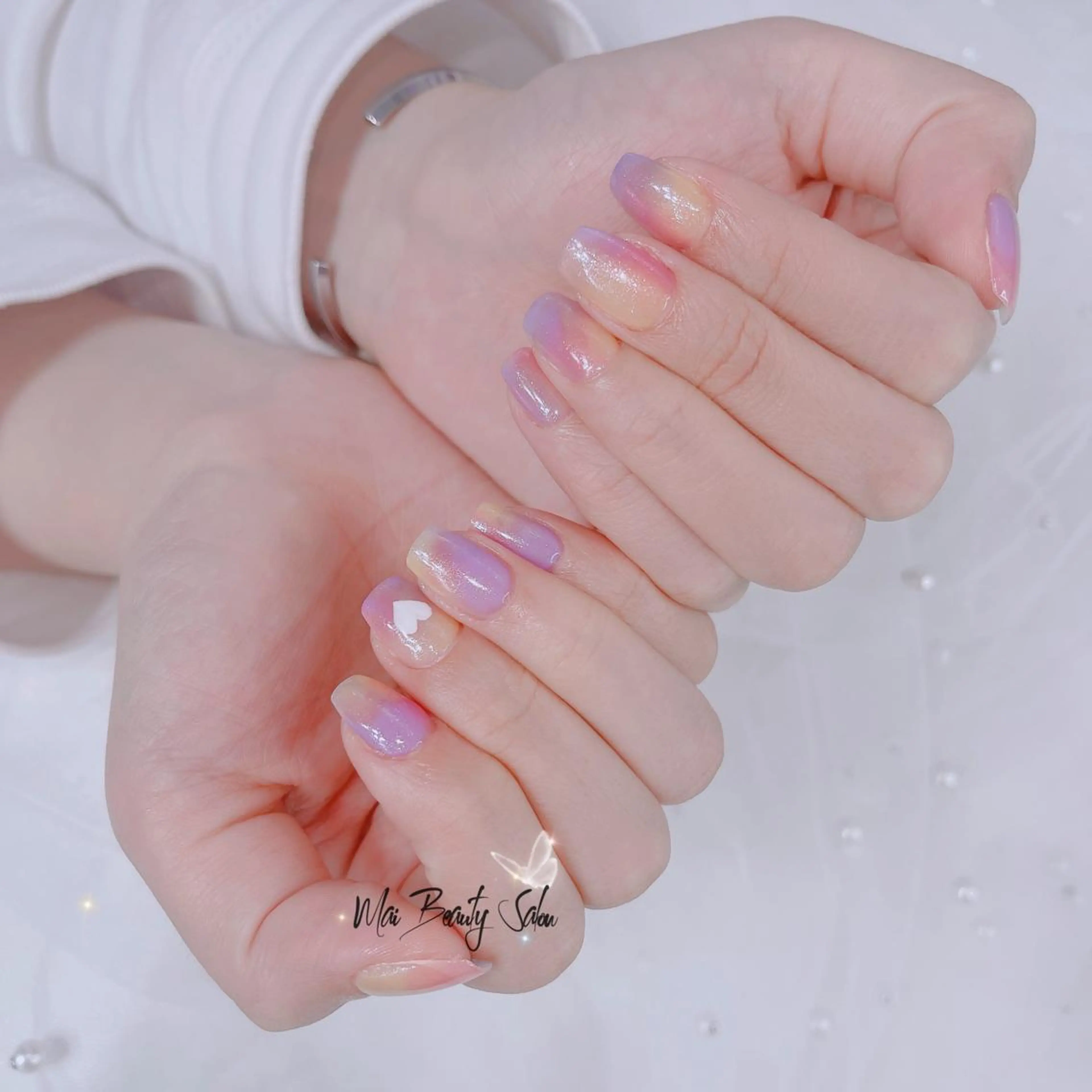 ネイル ジェルネイル パラジェル ワンホンネイル MaiBeauty マイ マイのネイルデザイン