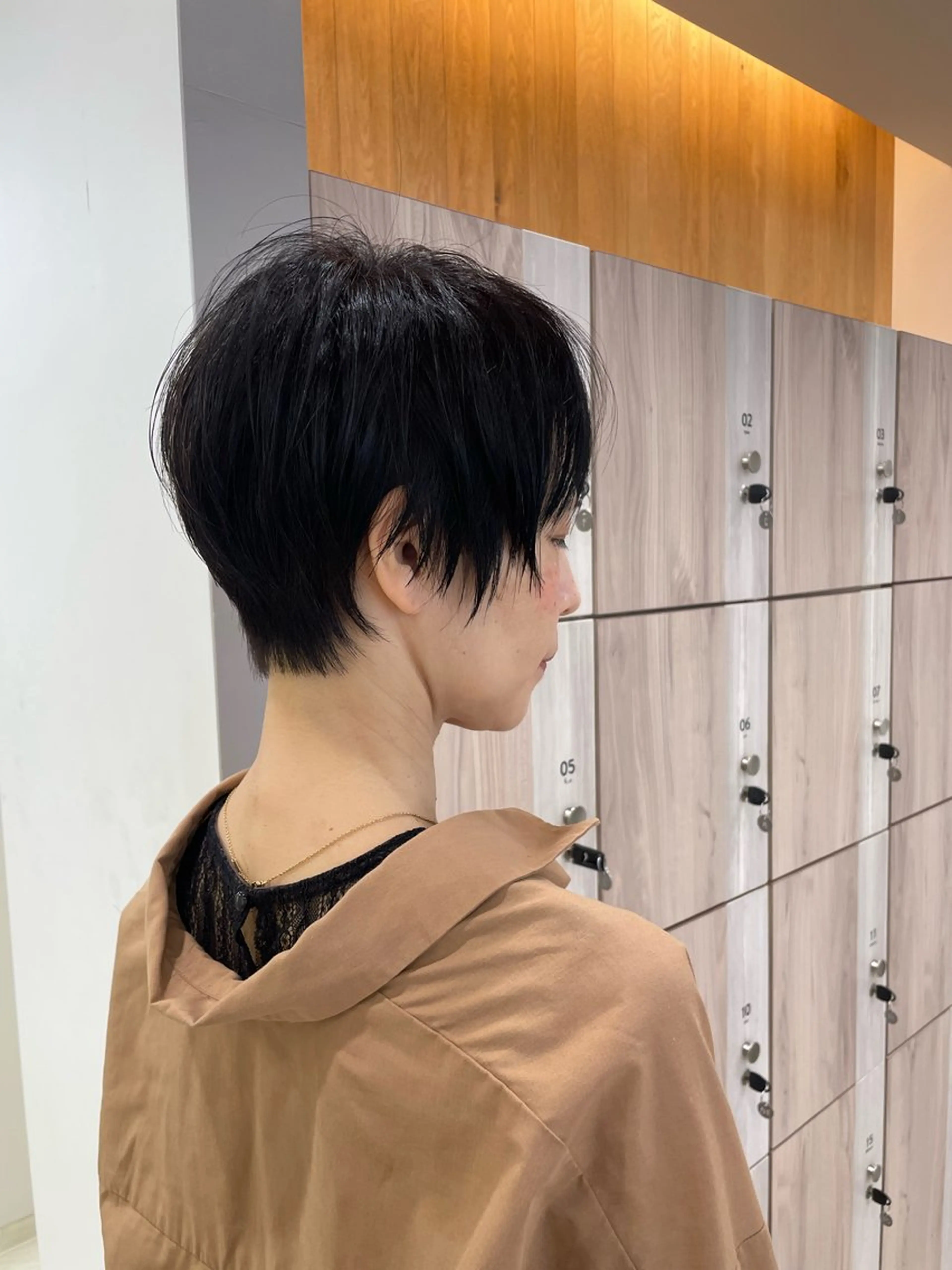 ショート カット 緒方リエ 時短ショート・ボブのヘアスタイル