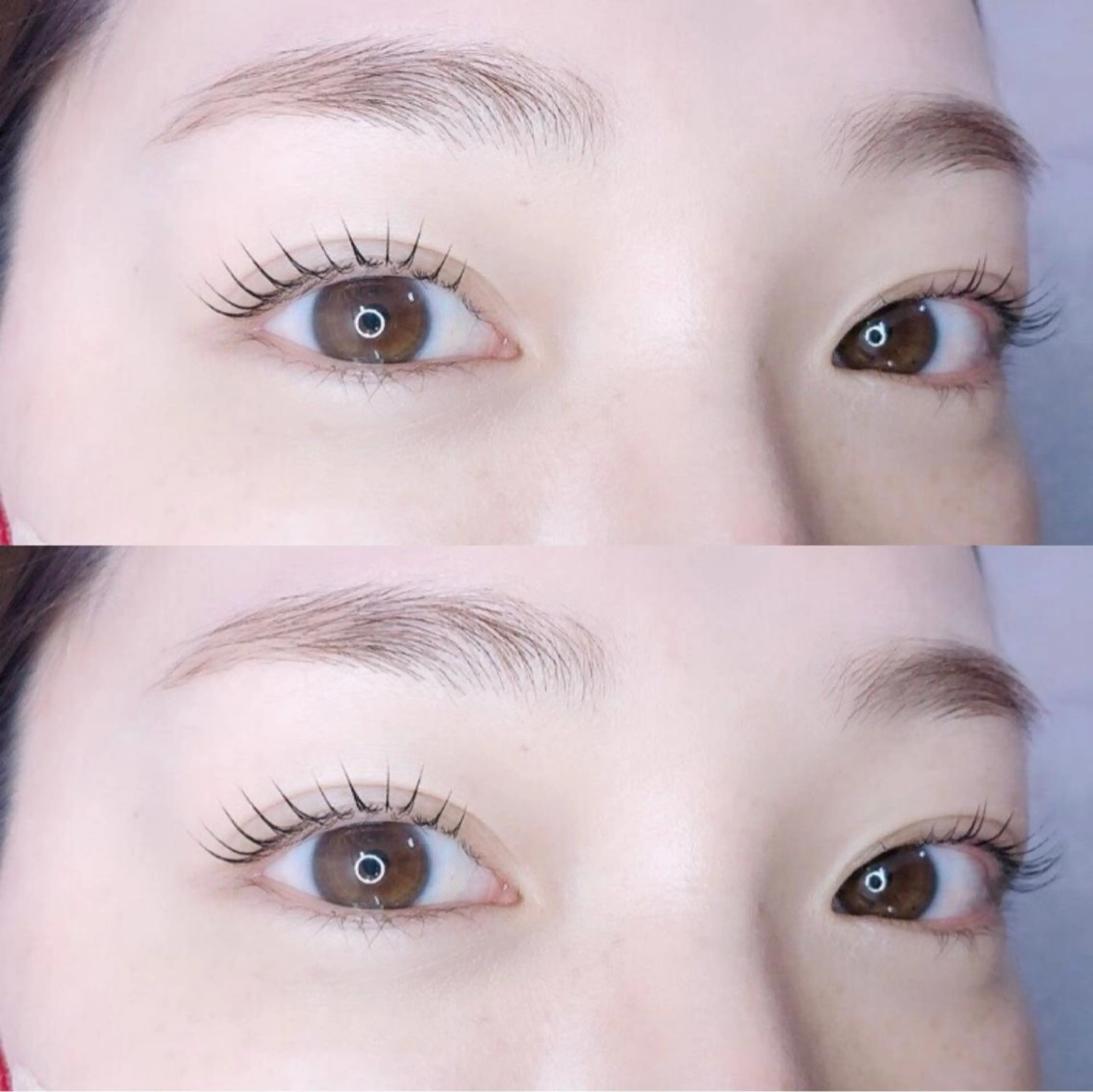 マツエク・マツパ 韓国風マツエク パリジェンヌラッシュリフト まつげパーマ 一重×まつ毛パーマ ワンホンマツエク マツパ eyelist 🌼 Mahoのマツエク・マツパデザイン