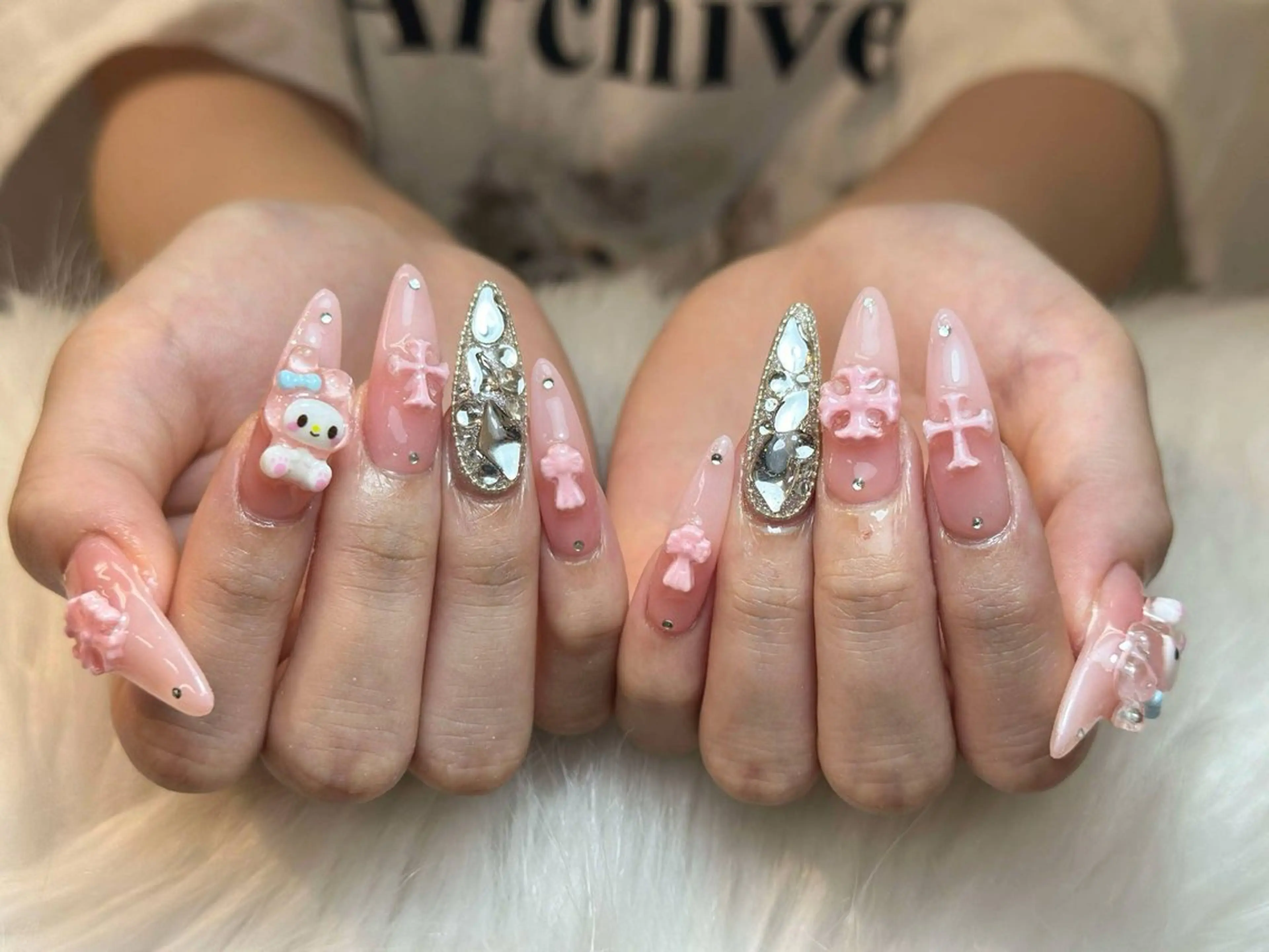 ネイル グラデーション キラキラネイル ワンカラーネイル 冬ネイル Jenn Nail Salonのネイルデザイン