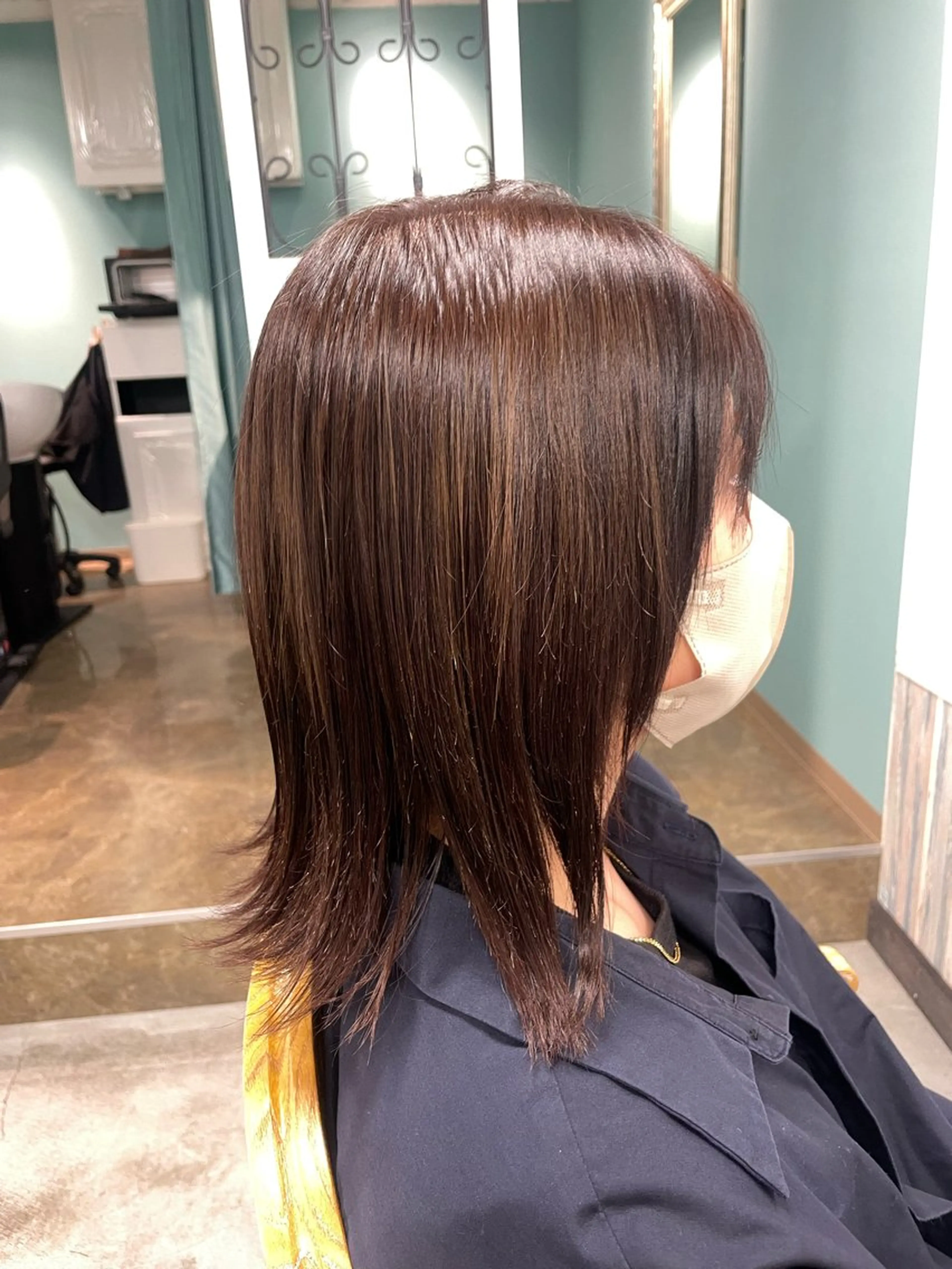 ミディアム ヘアカラー 【tico】 Chihoのヘアスタイル