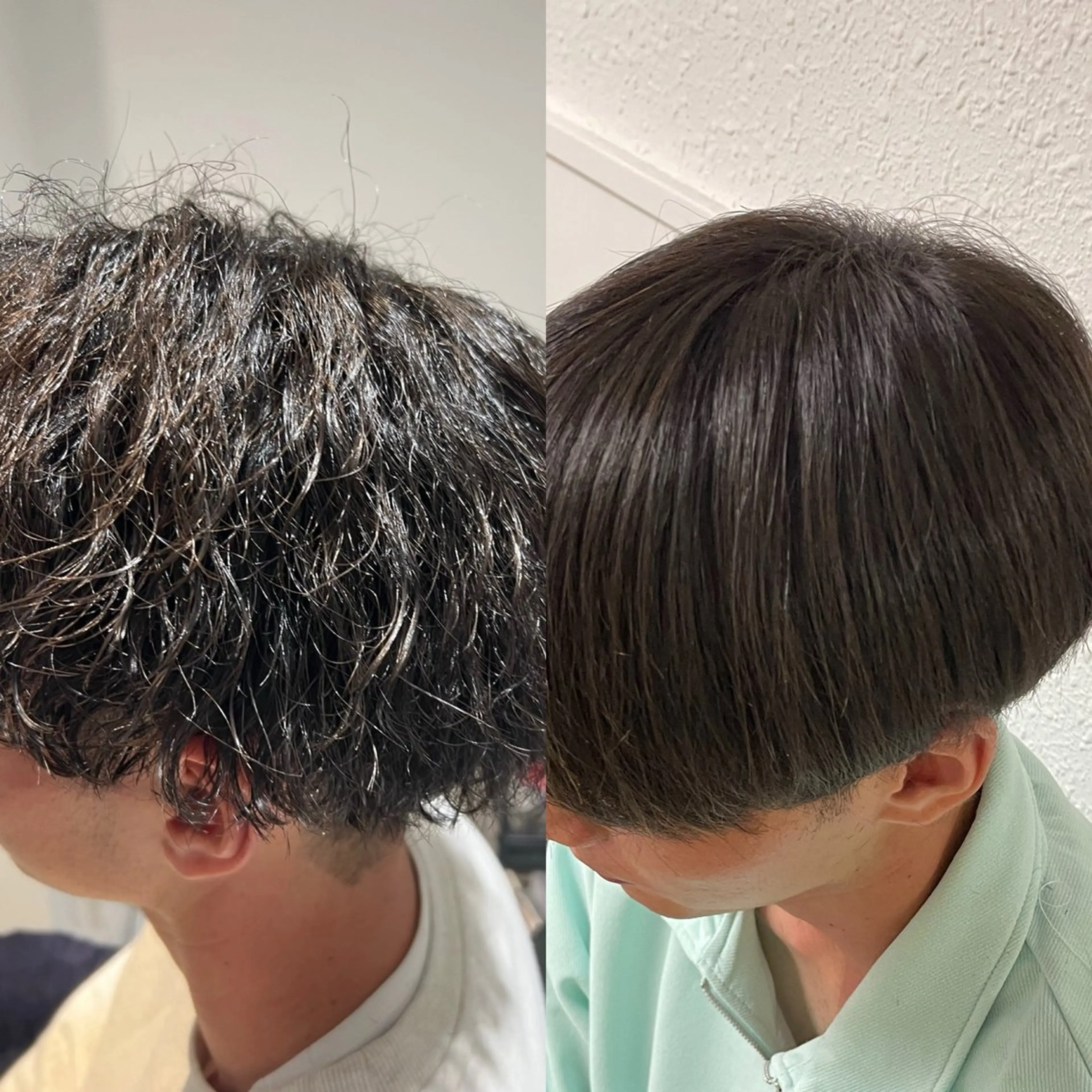 【 強い癖もしっかり伸ばす 】 カット+縮毛矯正の写真