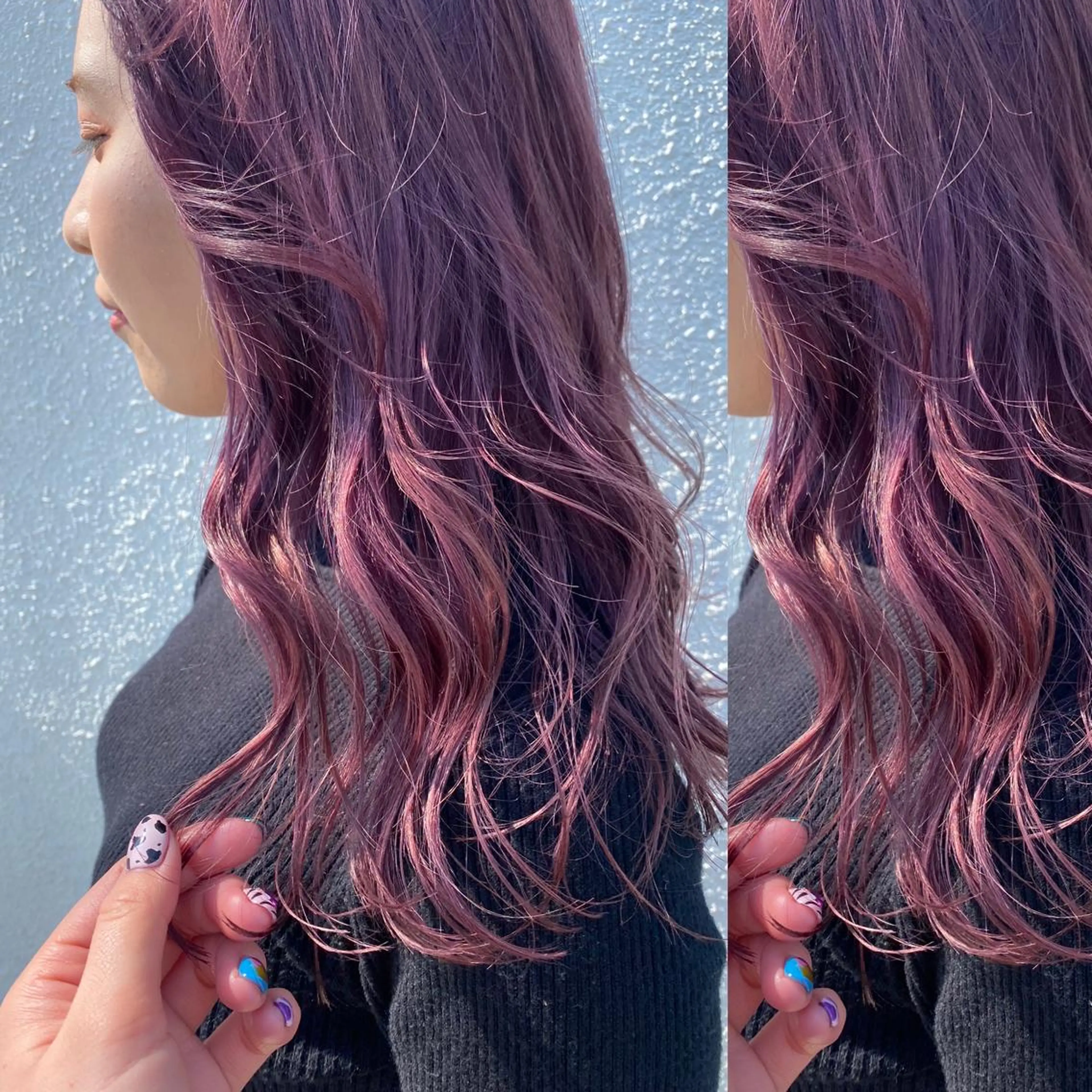 ロング カラー YUIMARL岡山店 MIRAIのヘアスタイル