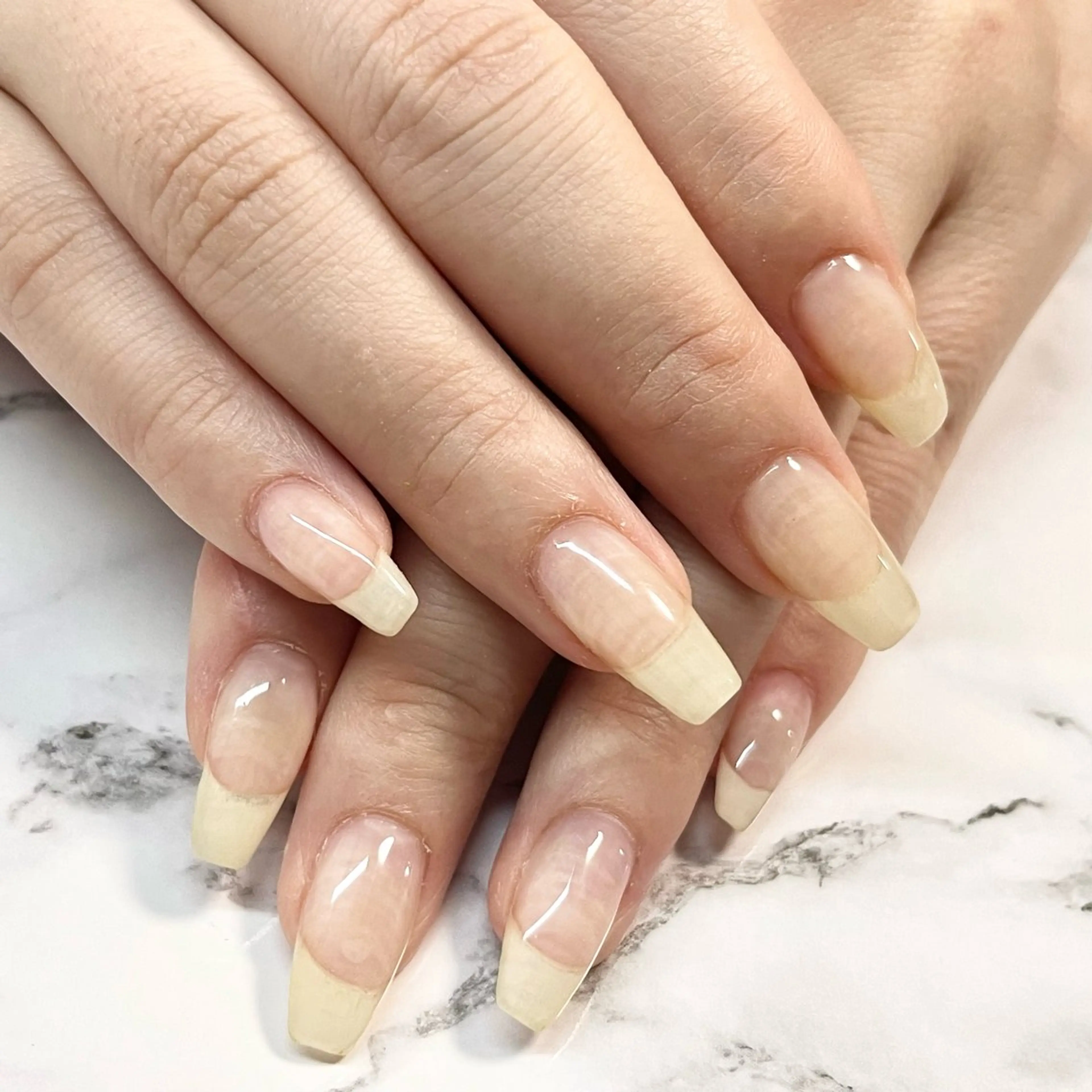ネイル クリアネイル Alococo nail🎀miyuのネイルデザイン