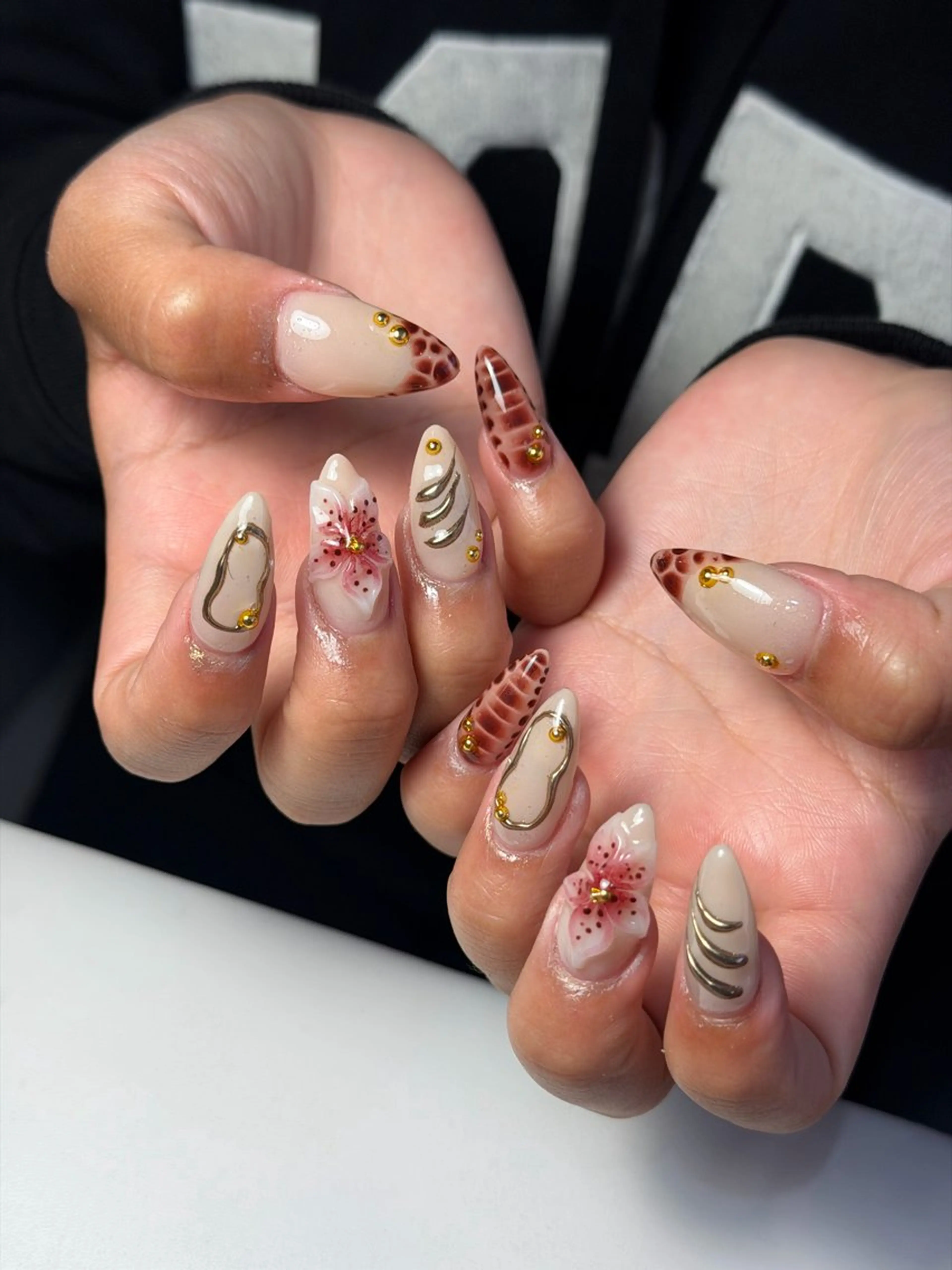 ネイル 韓国ネイル シンプルネイル ワンホンネイル ハンドネイル CoMo Nailのネイルデザイン