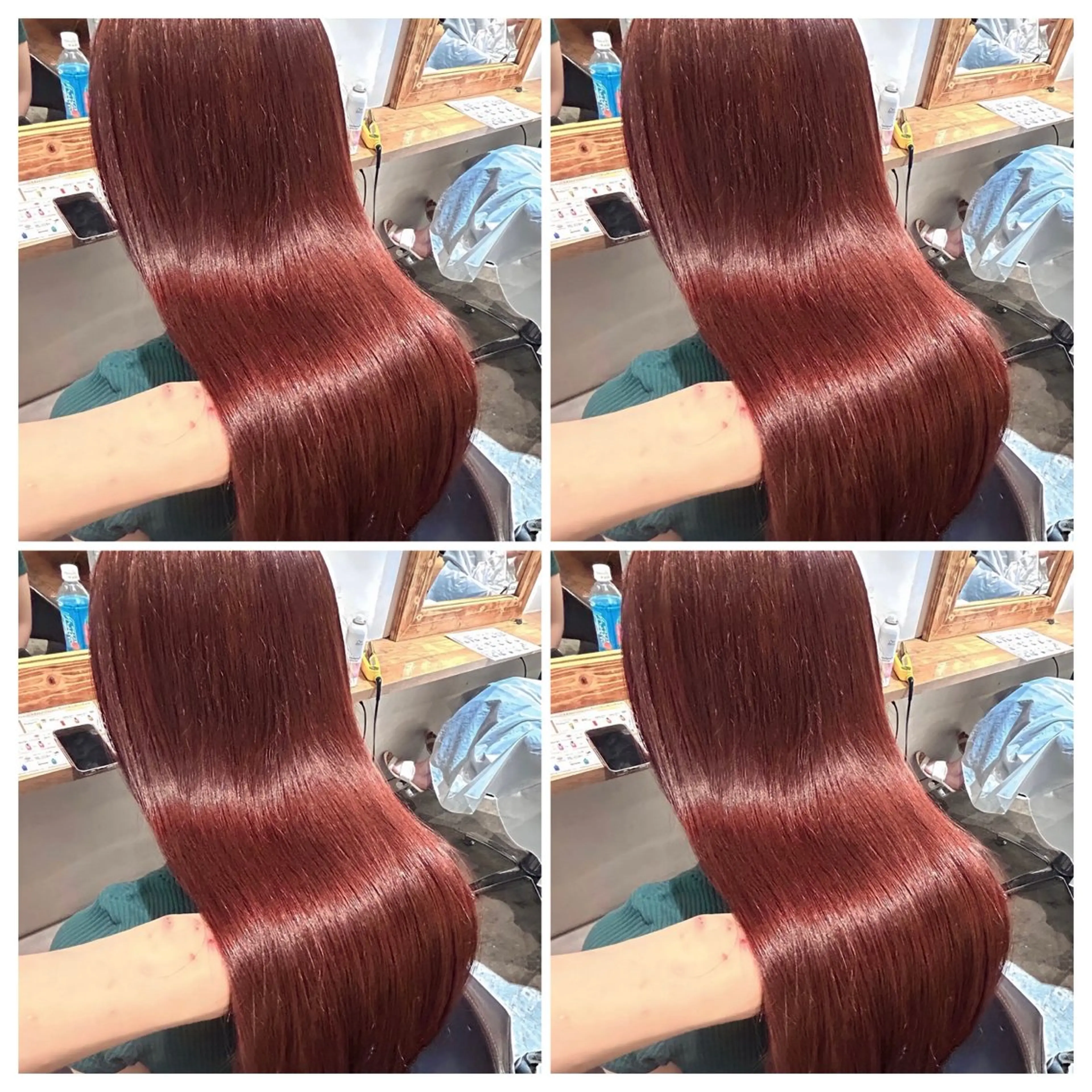 ロング カラー ヘアカラー トリートメント 髪質改善 艶髪カラー エクステ かいり✂️のヘアスタイル