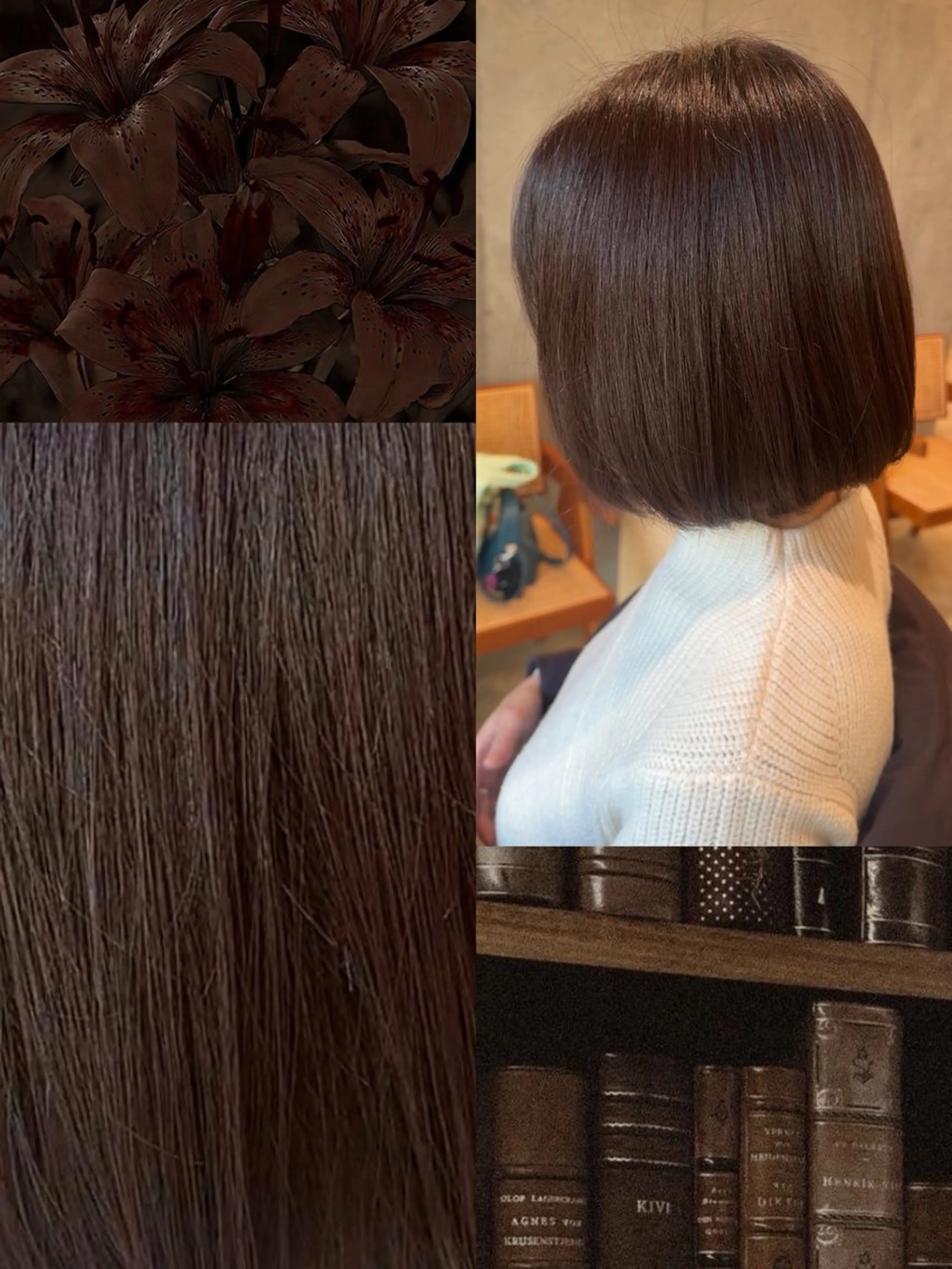 ミディアム カラー こぐれ みさきのヘアスタイル