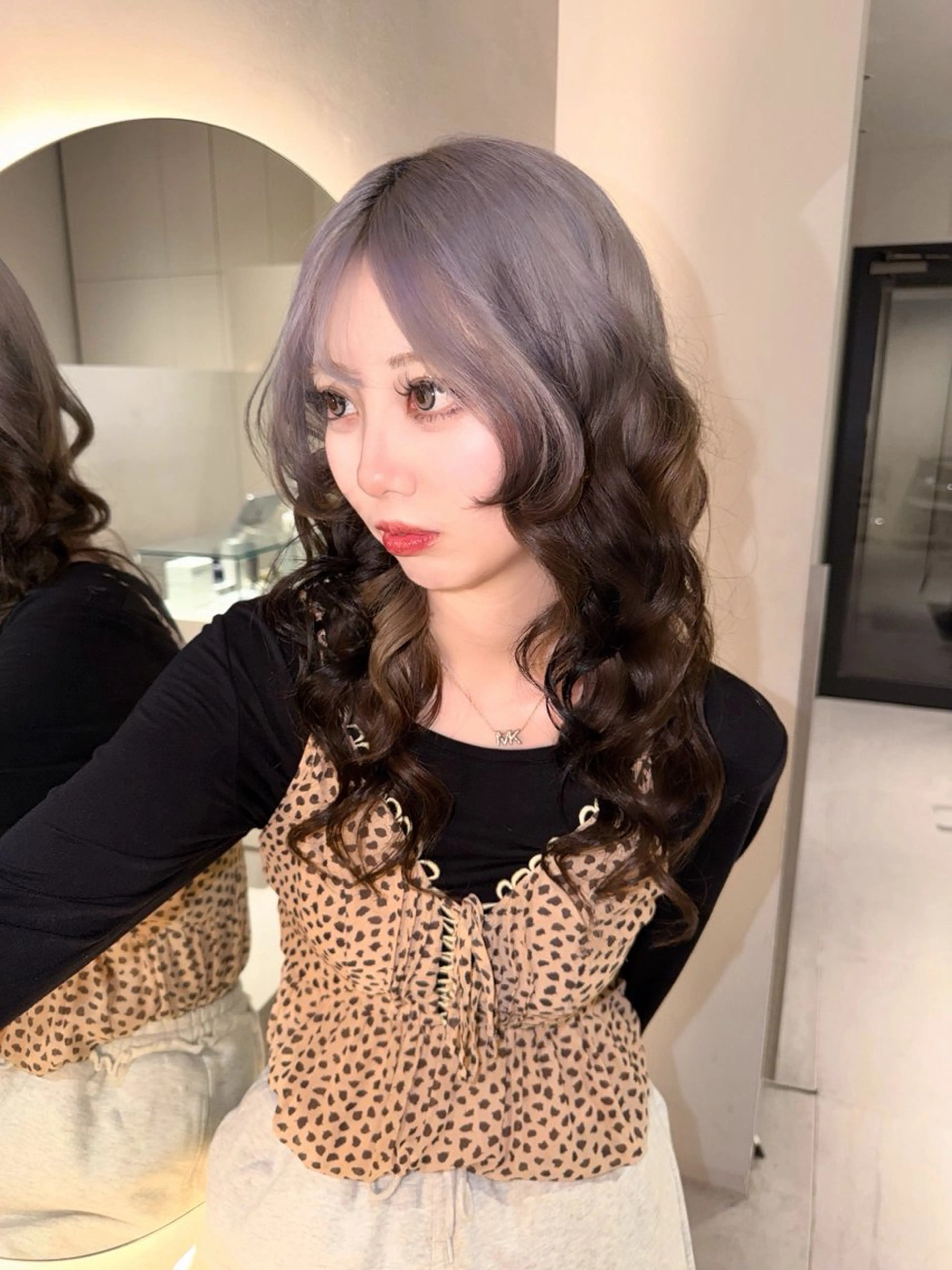 ミディアム ヘアカラー SOL/NAGOYA ANNAのヘアスタイル
