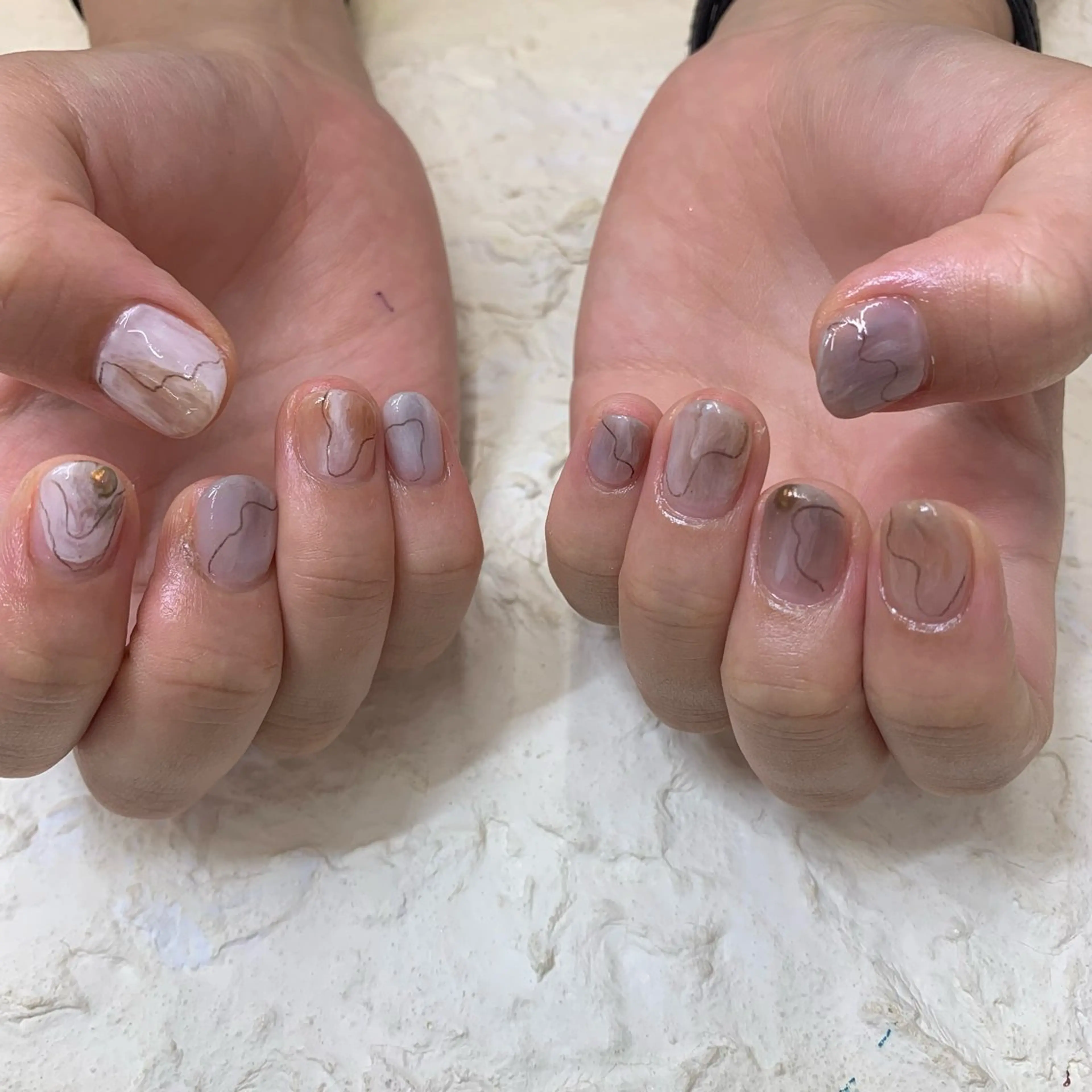 ネイル マキノ ユイのネイルデザイン