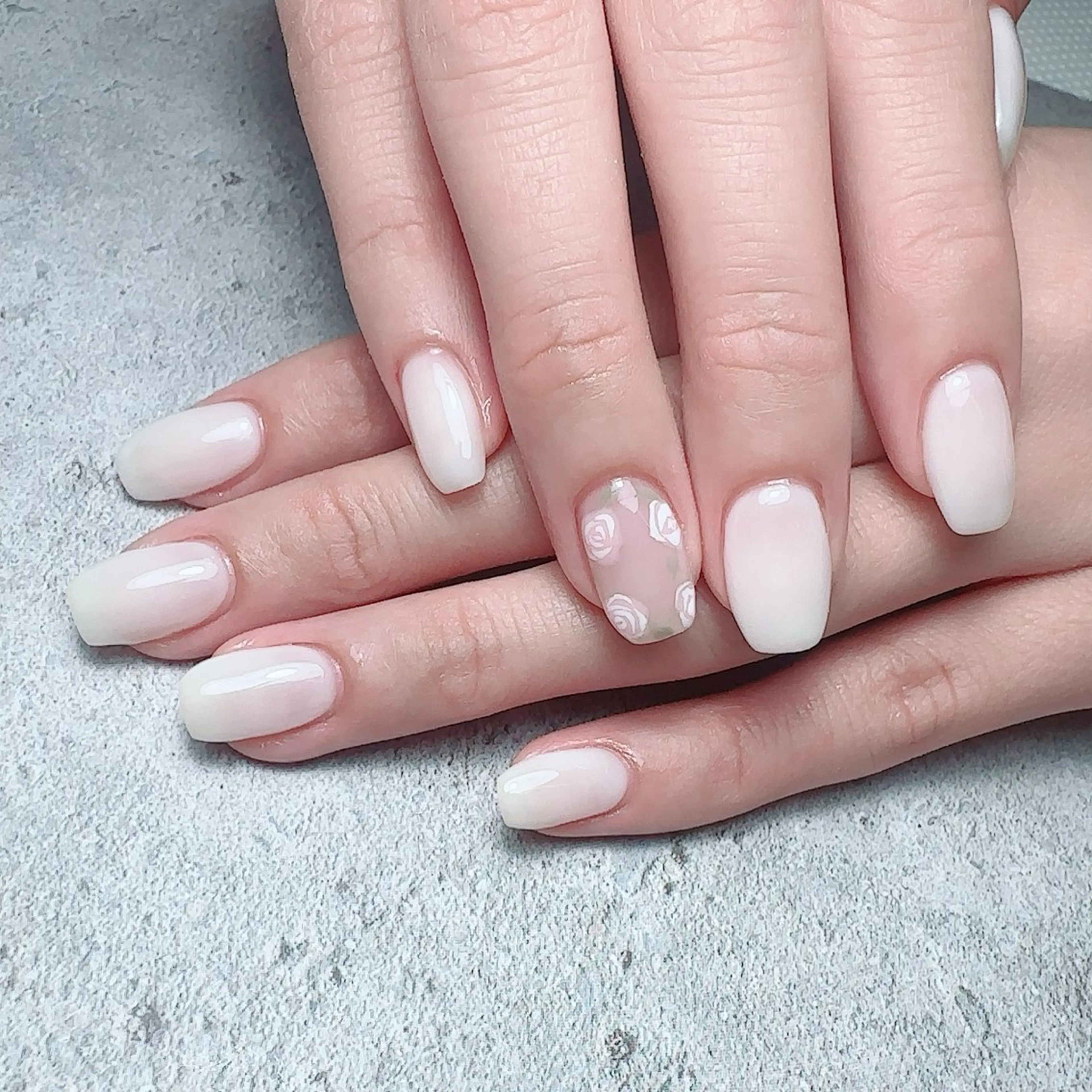 ネイル アートネイル ハート マグネットネイル 持ち込み ニュアンスネイル ハンドネイル Nailsalon Mimiy..♡のネイルデザイン