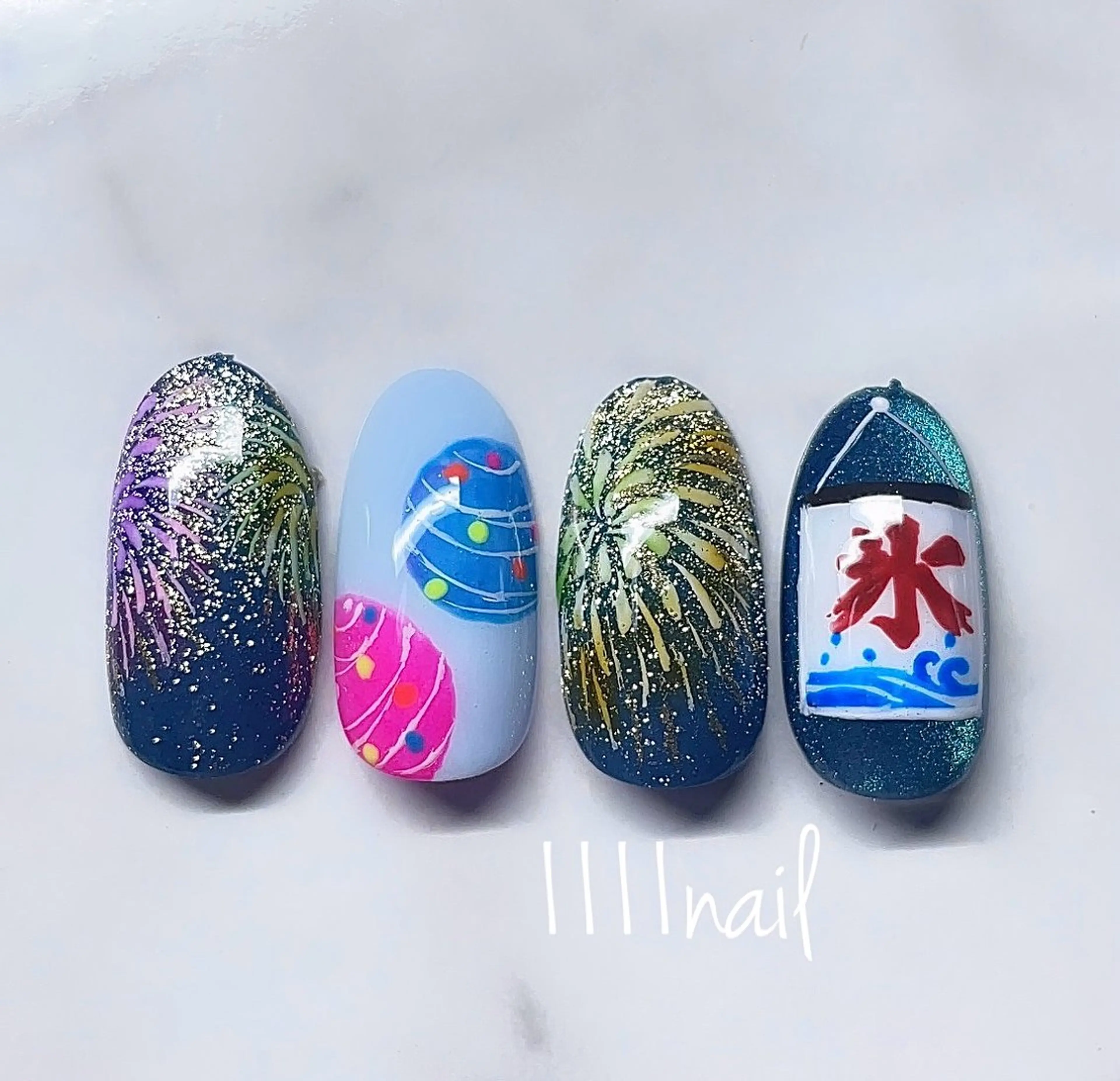 ネイル ハンドネイル 1111nail イチカワのネイルデザイン