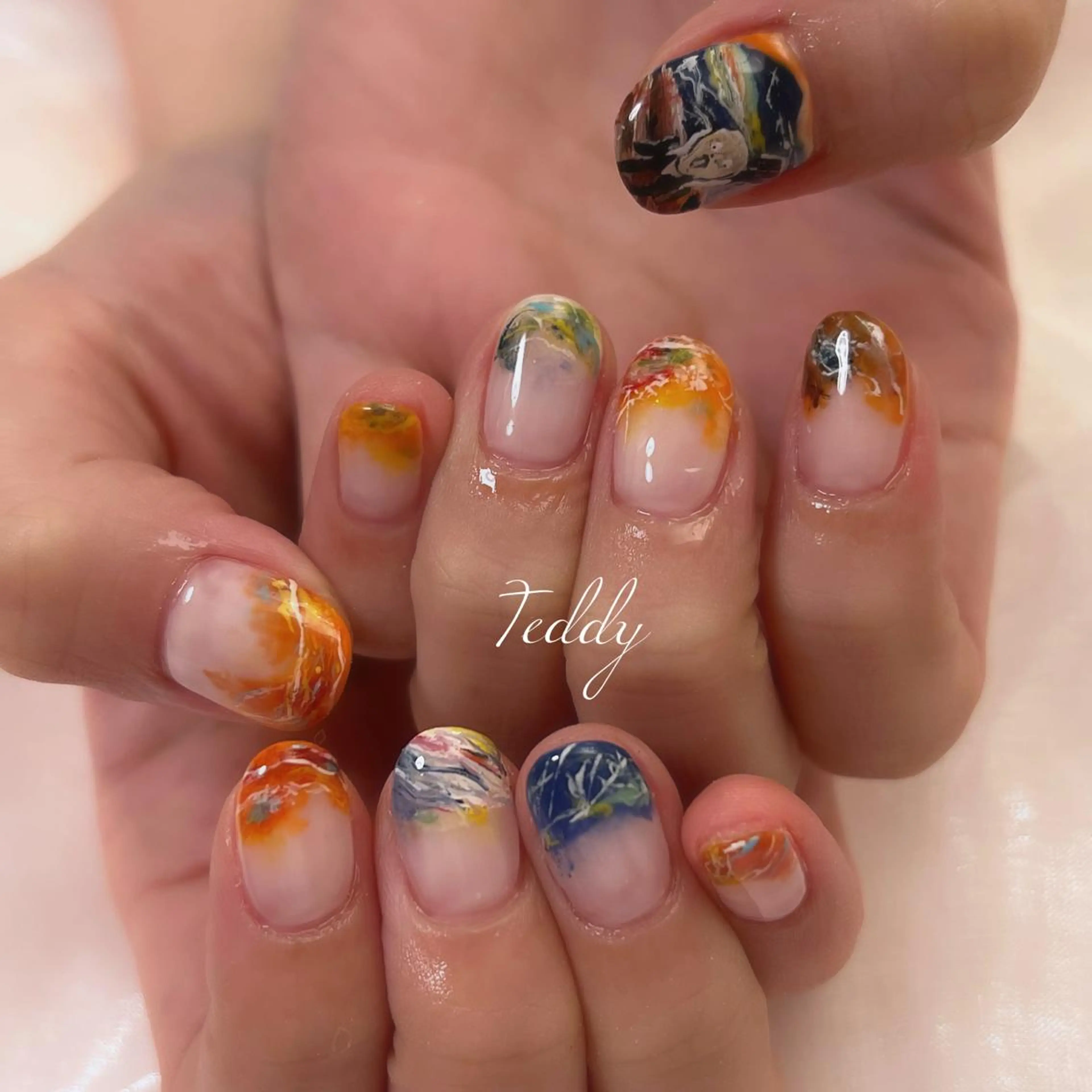 ネイル ハンドネイル ERINA ♥のネイルデザイン