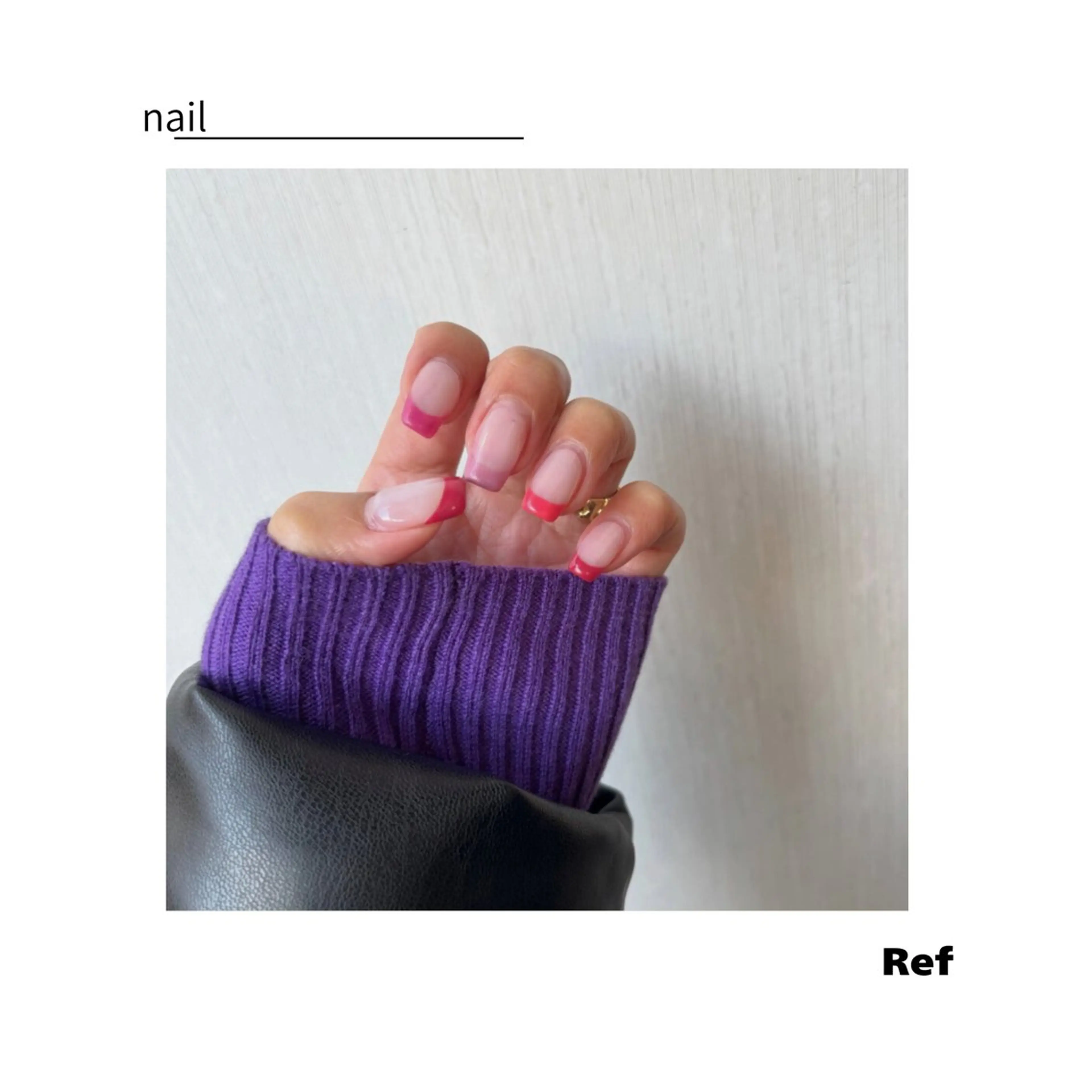 ネイル ハンドネイル Ref beauty  eyelash&nail所属・Sasaki Mamiの眉毛・アイブロウイメージ