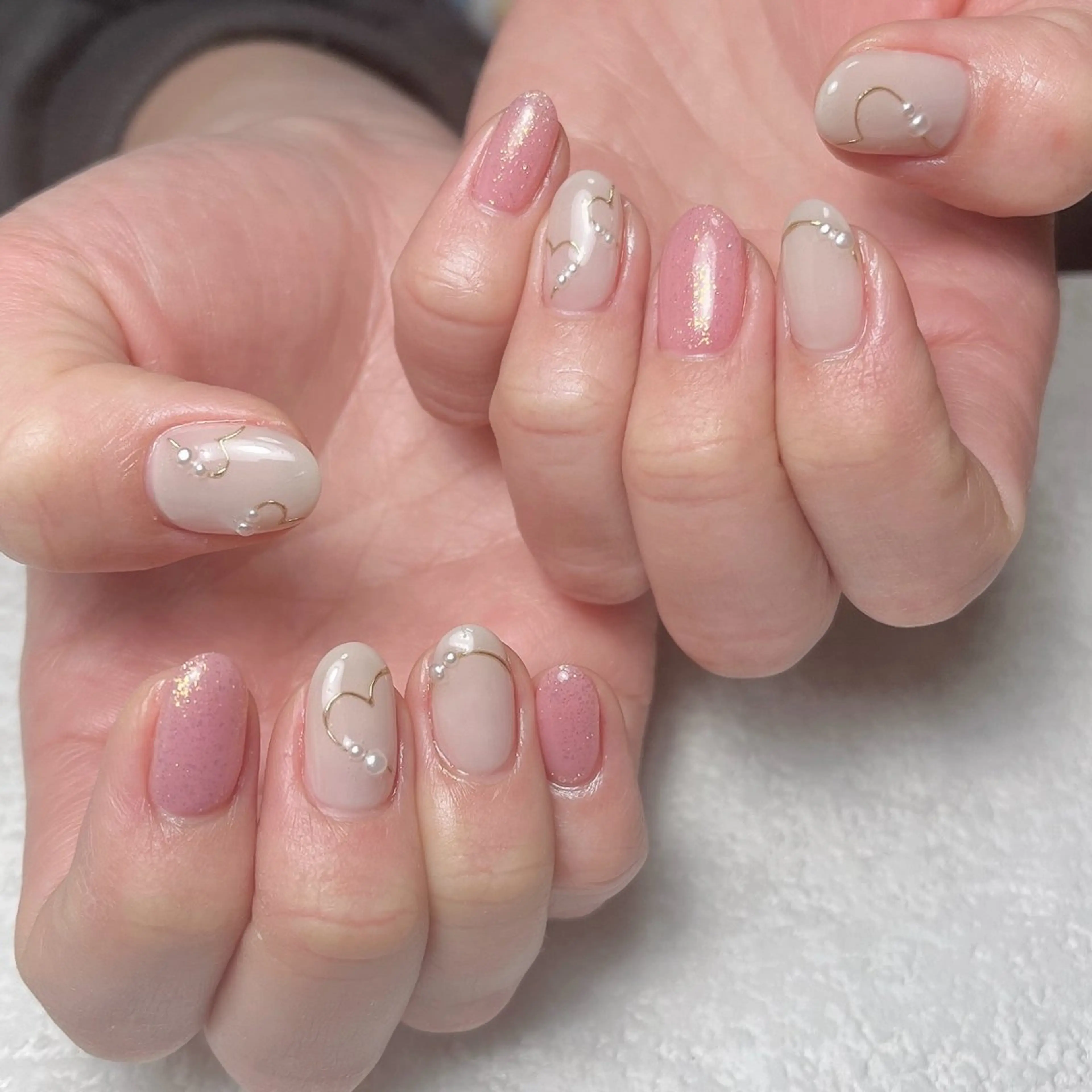 ネイル 持ち込み 柴岡 実穂のネイルデザイン