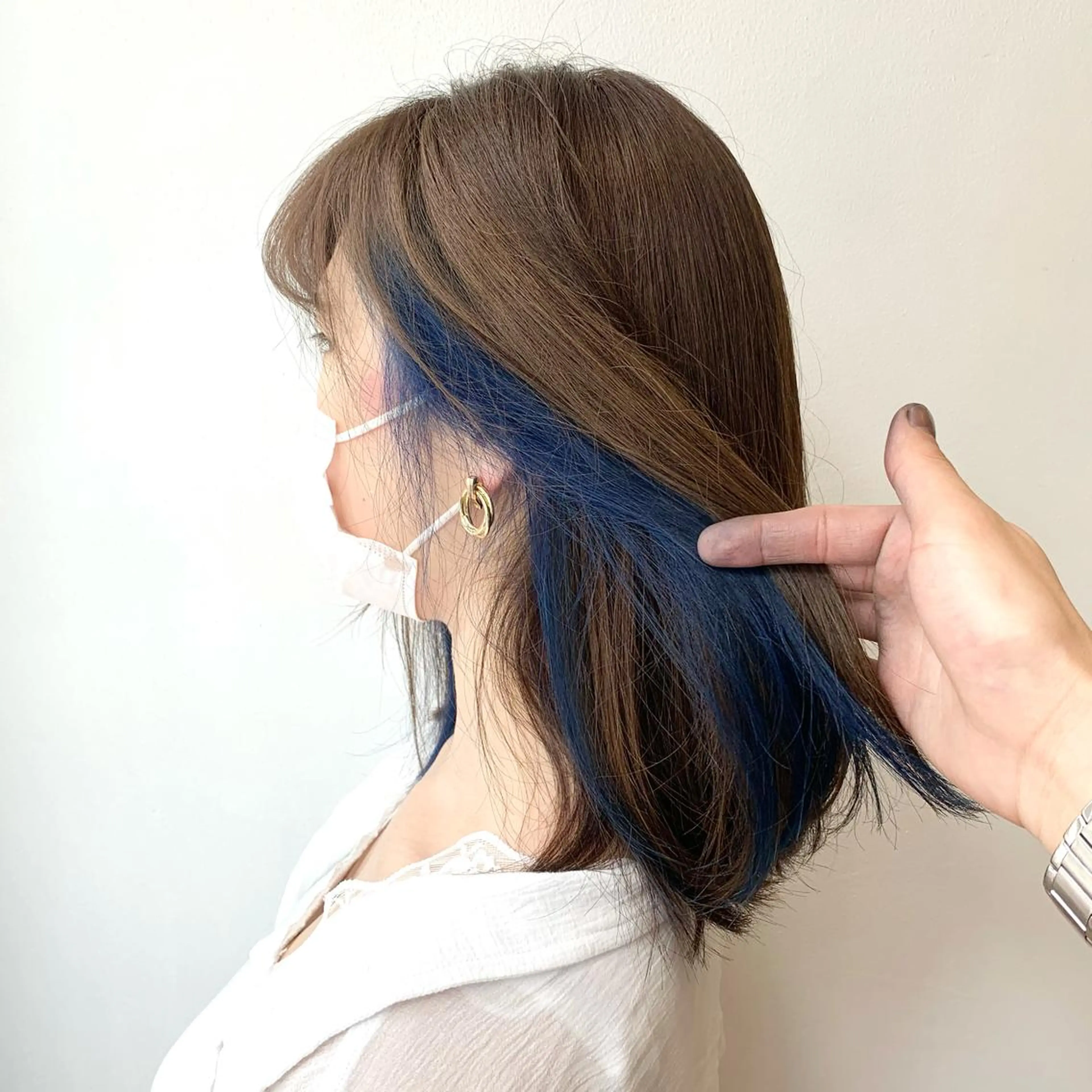 カラー ヘアカラー トリートメント ヘッドスパ 【店長】インナー指名 No.1戸塚優思のヘアスタイル