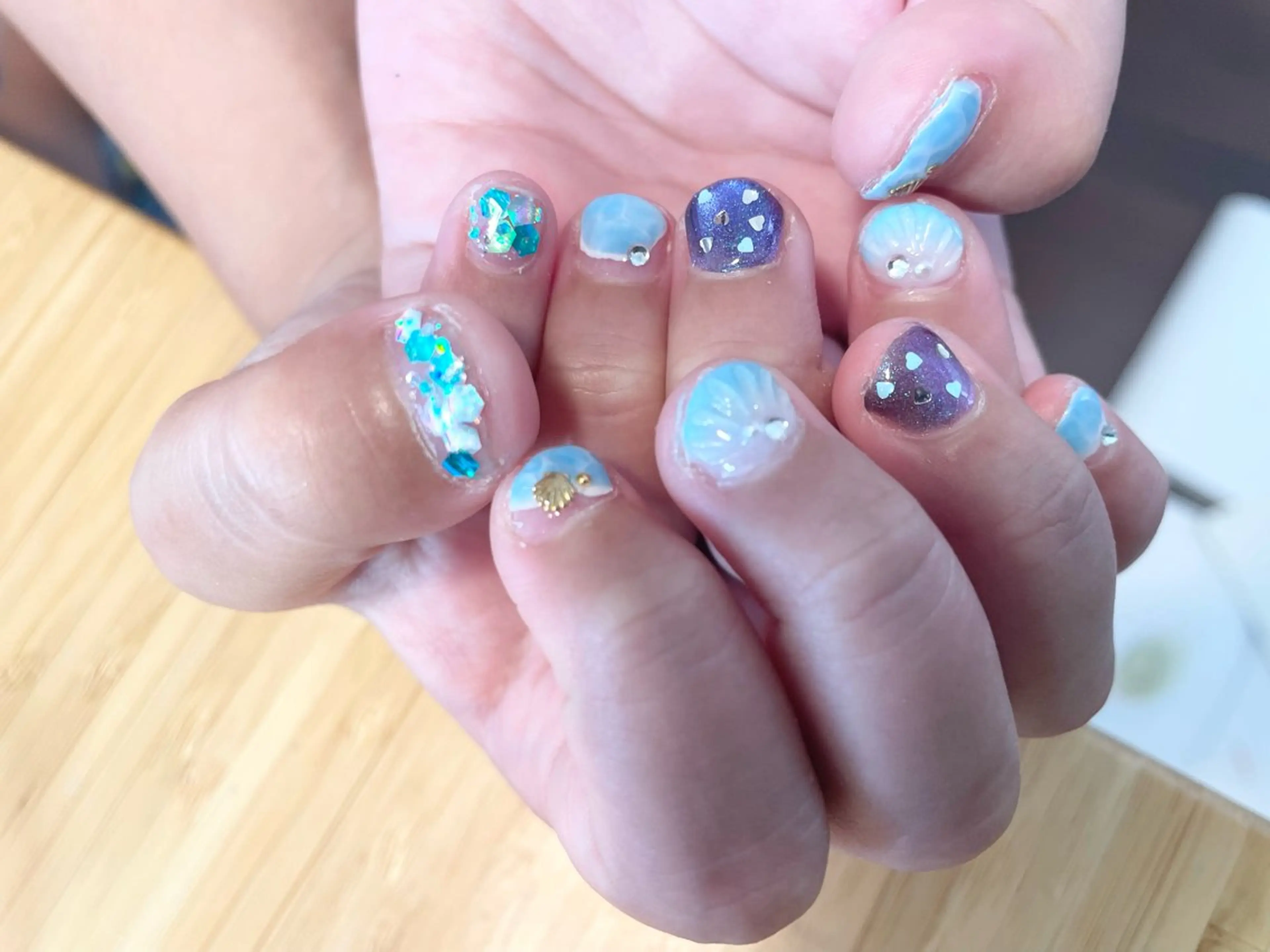 キッズ ネイル ハンドネイル Nailist Missaのネイルデザイン