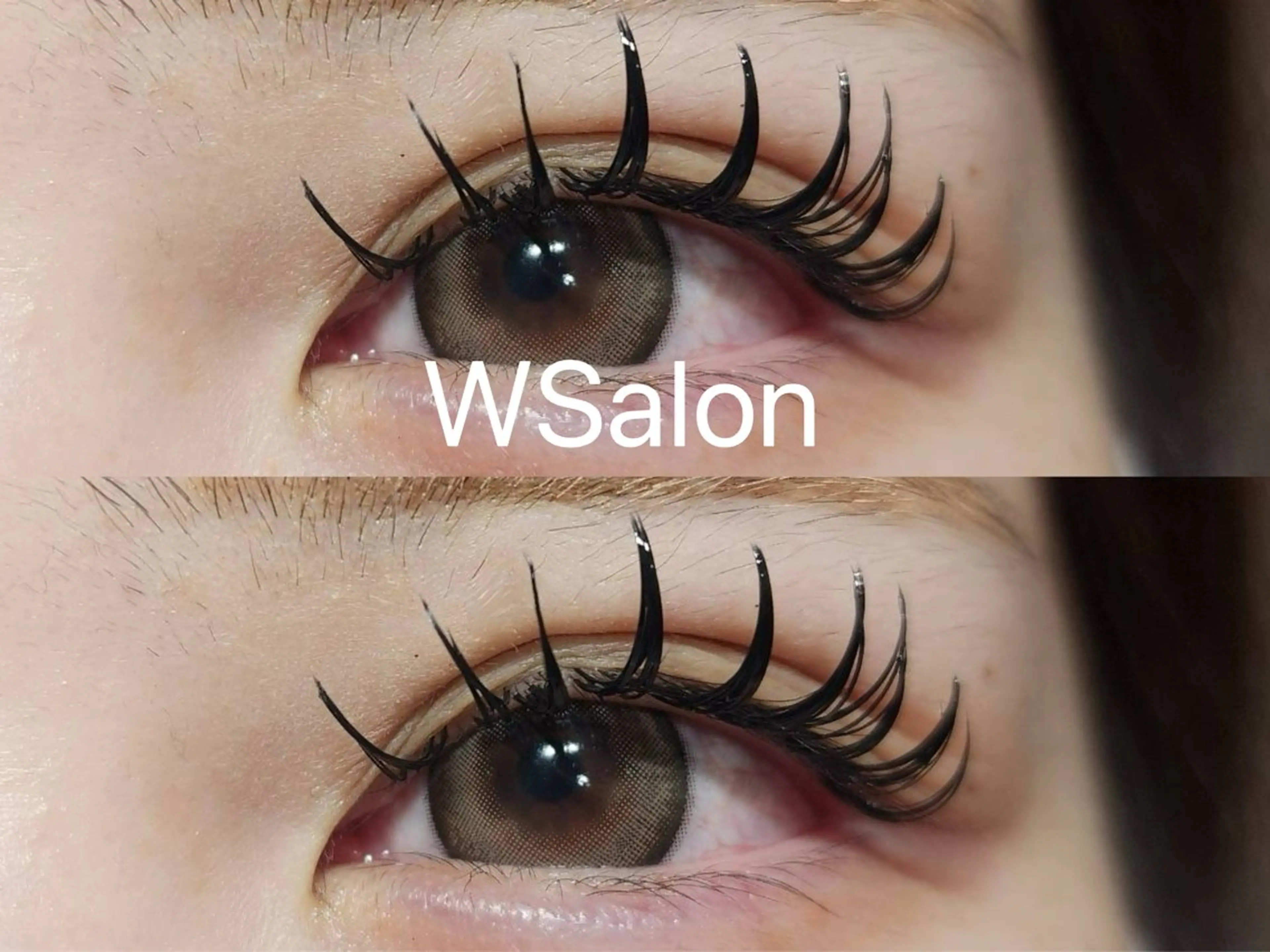 マツエク・マツパ 付け放題 バインドロック カラーマツエク フラットラッシュ 韓国風マツエク W Salon アイラッシュのマツエク・マツパデザイン