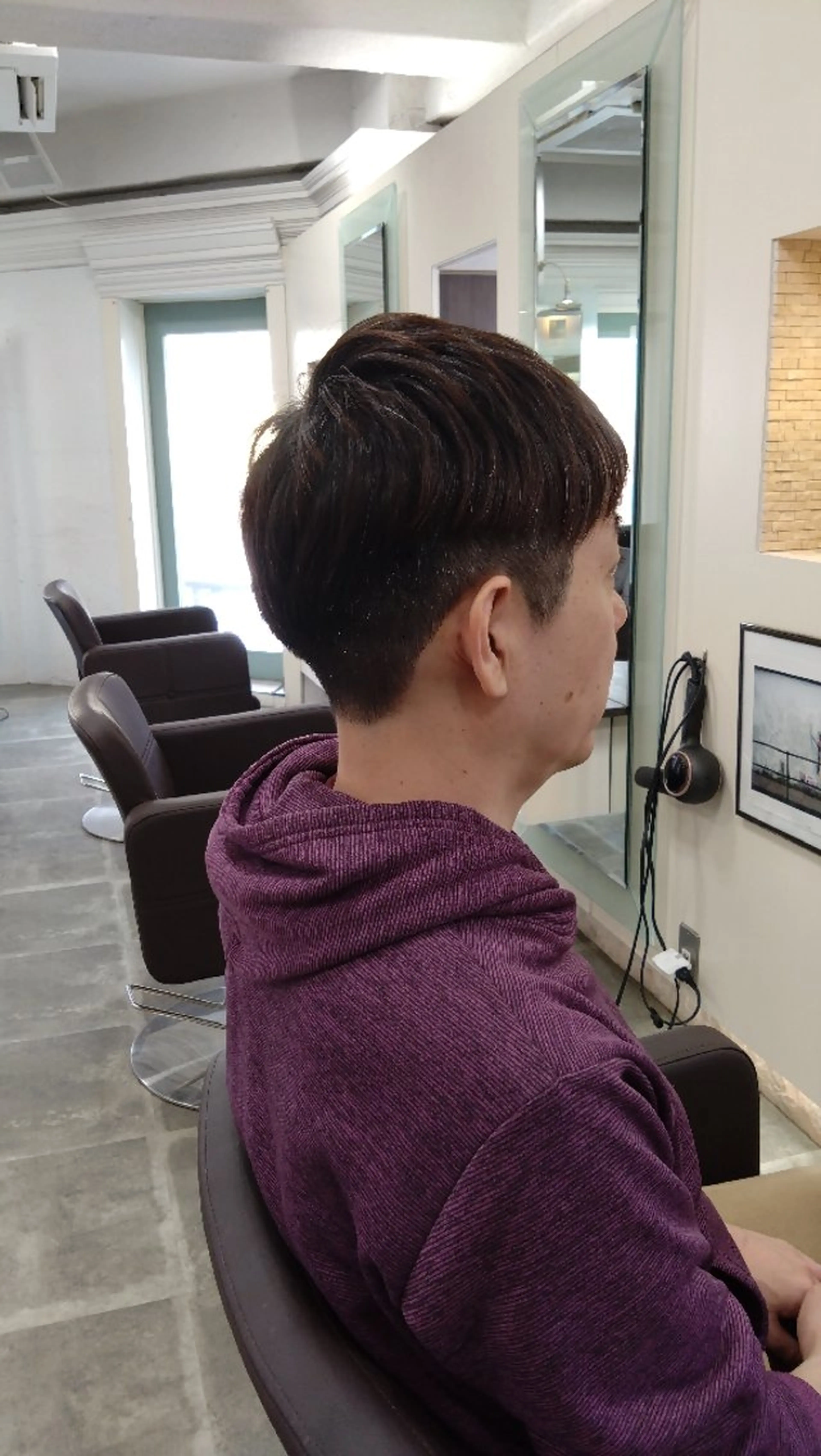 メンズ 有賀 ちかのヘアスタイル