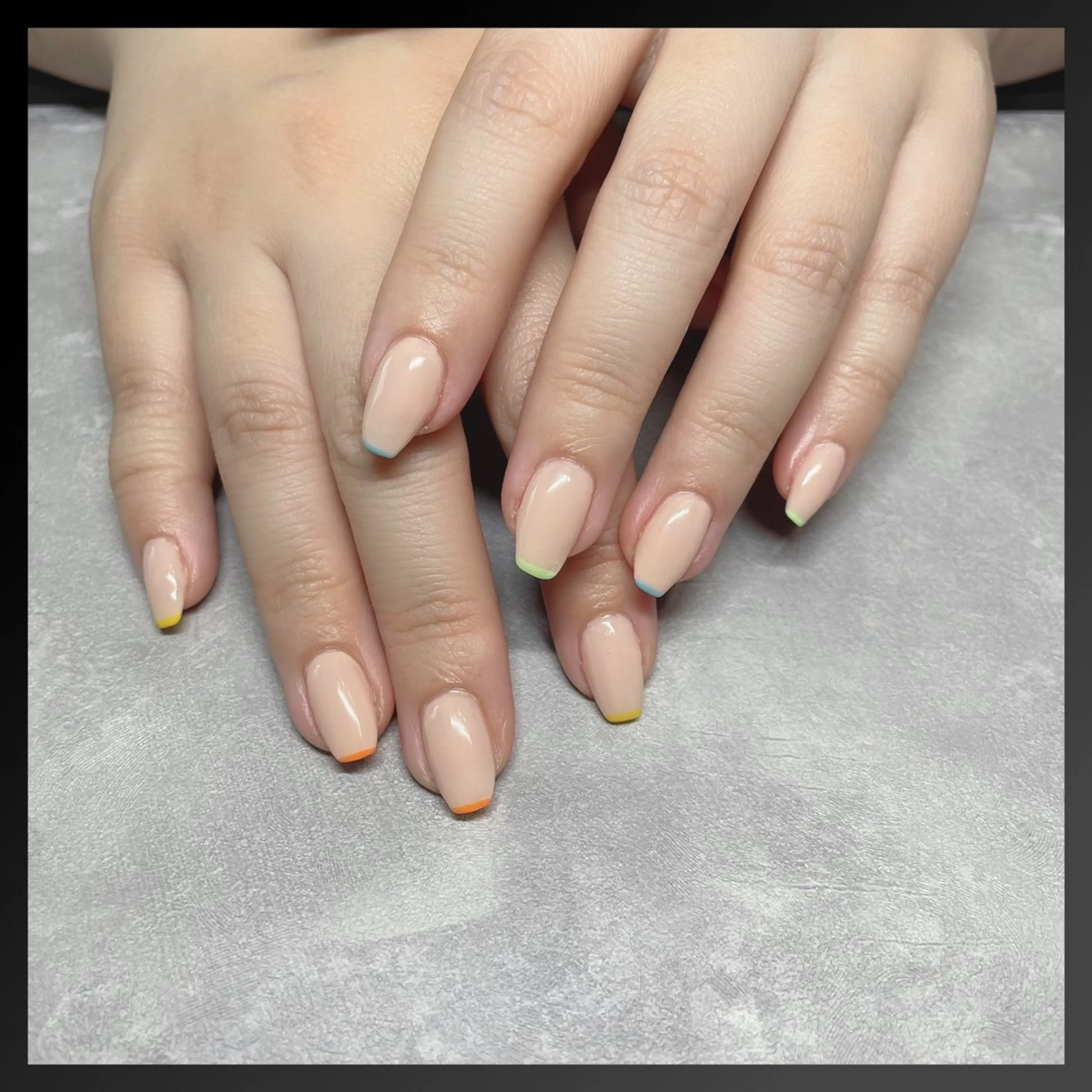 ネイル フレンチネイル NailSalon Mooiのネイルデザイン