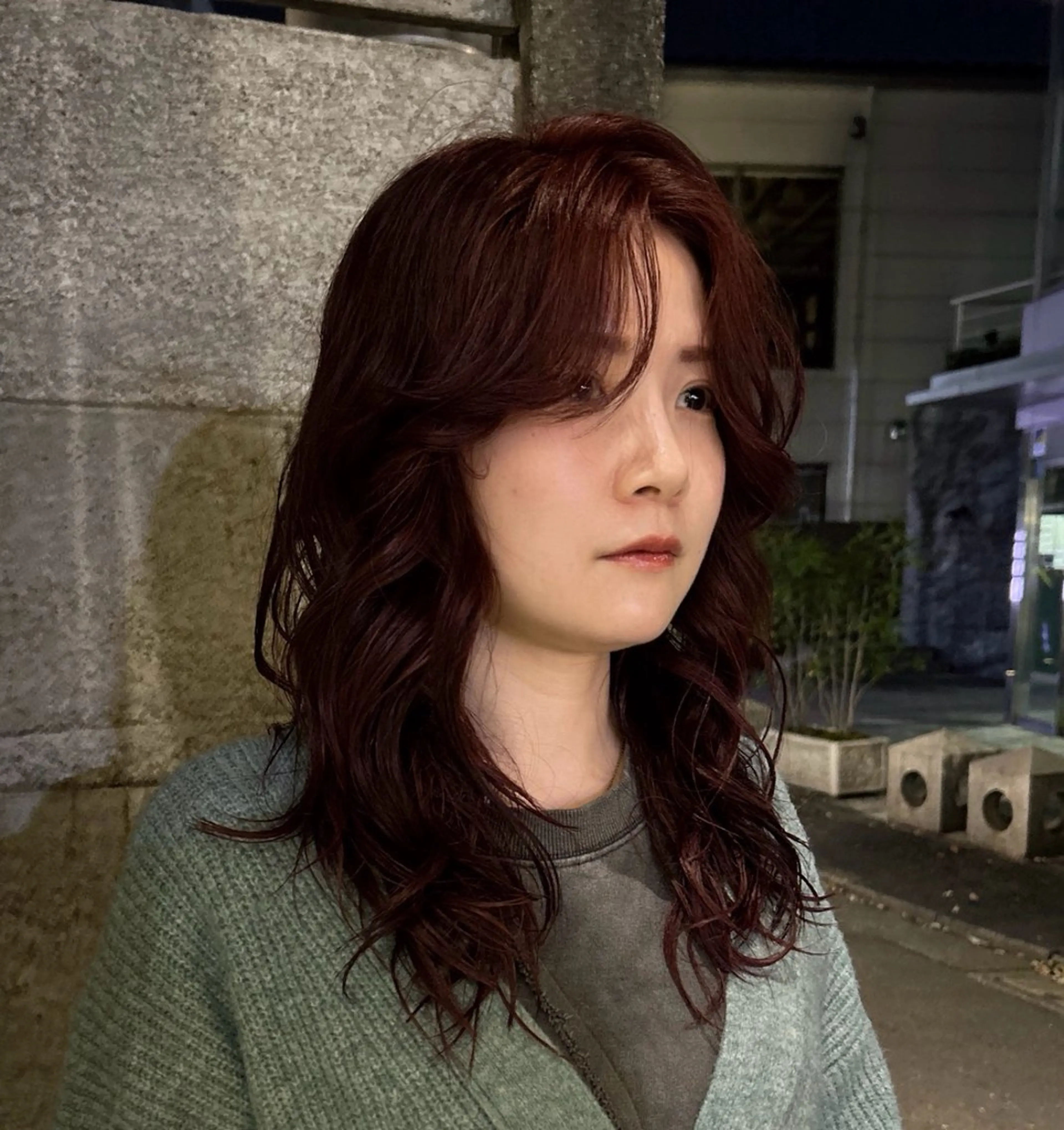 【🪽‪レディースカット🪽‪】似合わせカット🫧➕暖色カラー🍷➕トリートメント🪄🫧の写真