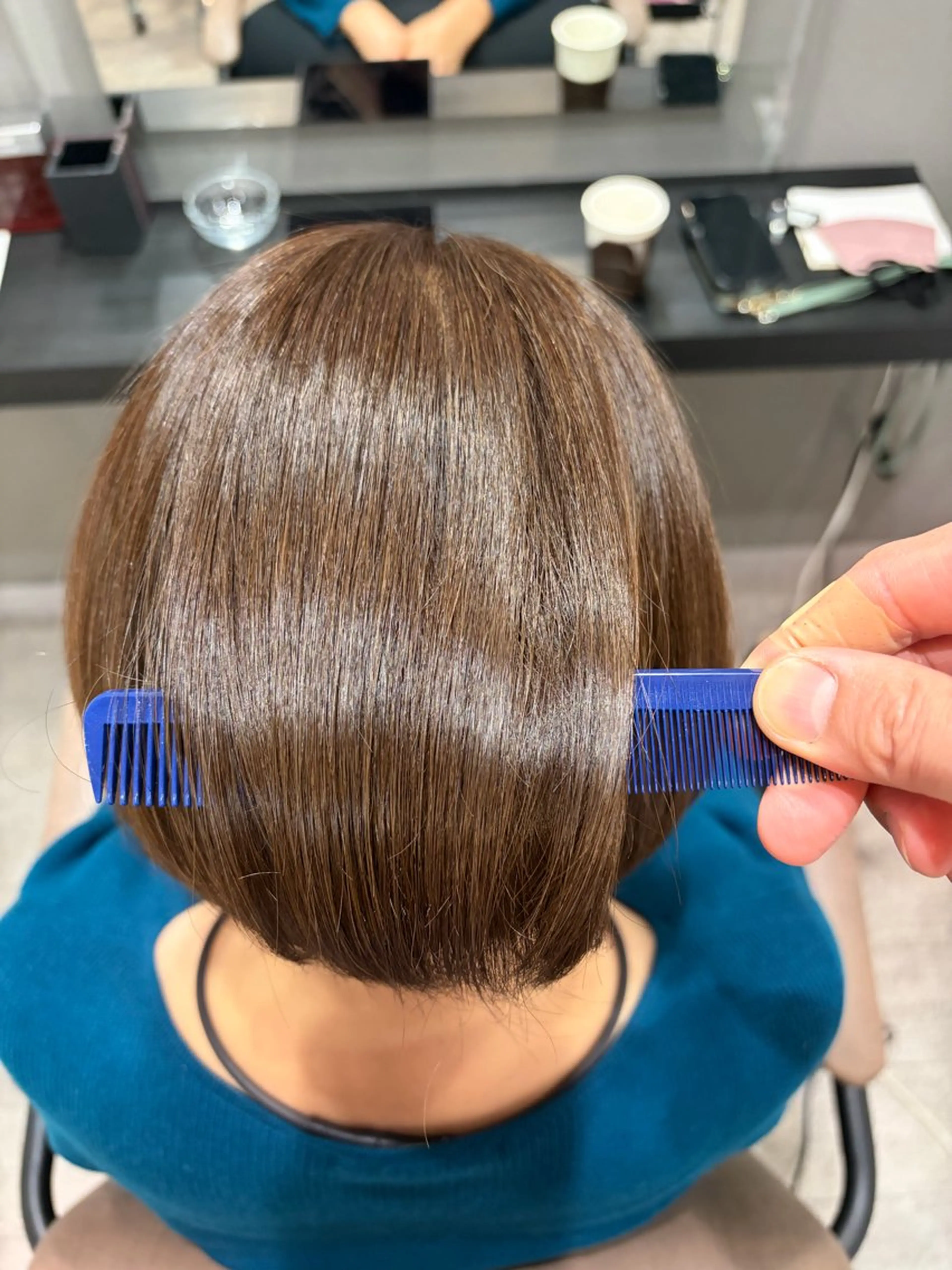 ショート カット ヘアカラー トリートメント ans(アンス)所属・山上 佳汰/髪質改善/艶髪のヘアスタイル