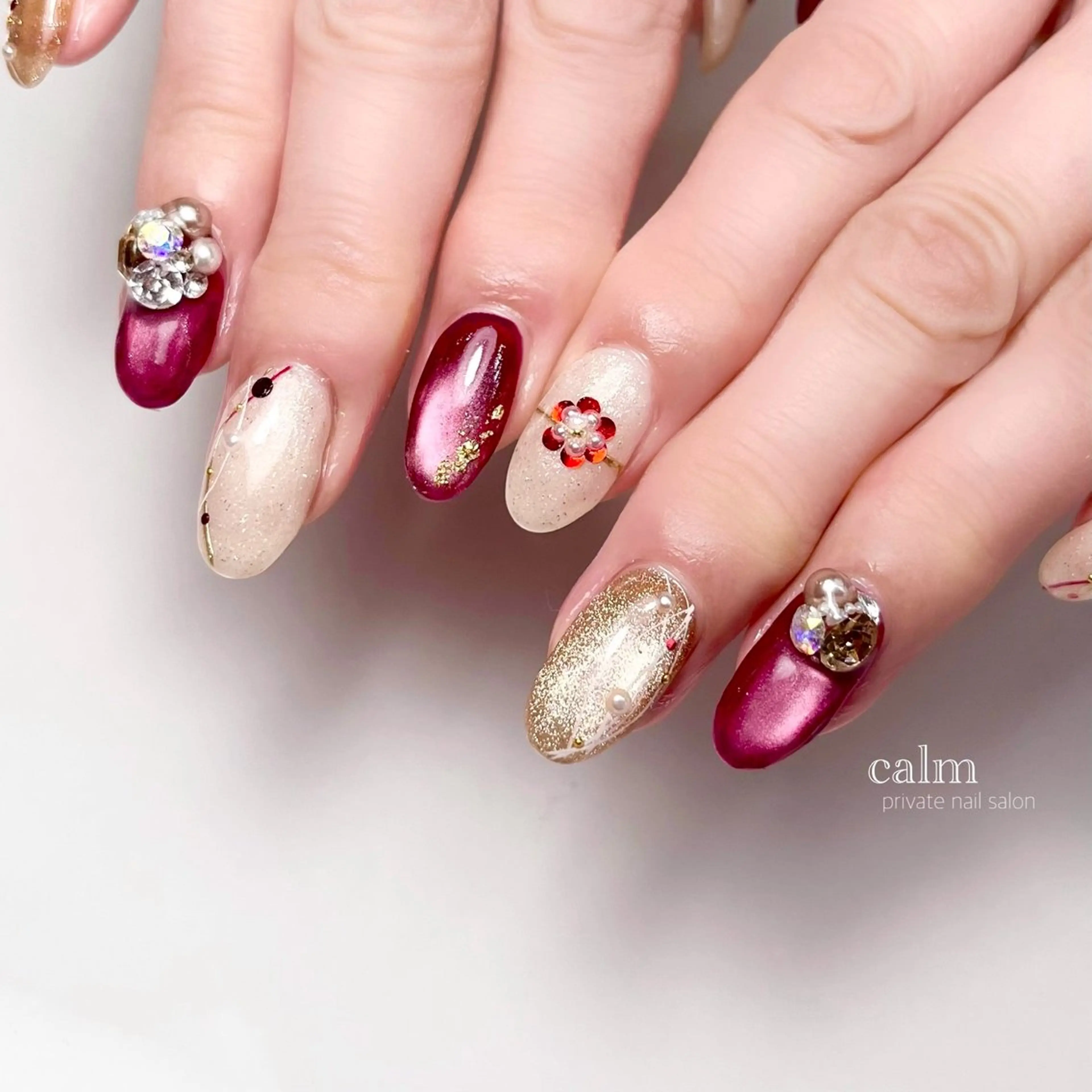 ネイル ハンドネイル calm 〔ｶｰﾑ〕のネイルデザイン