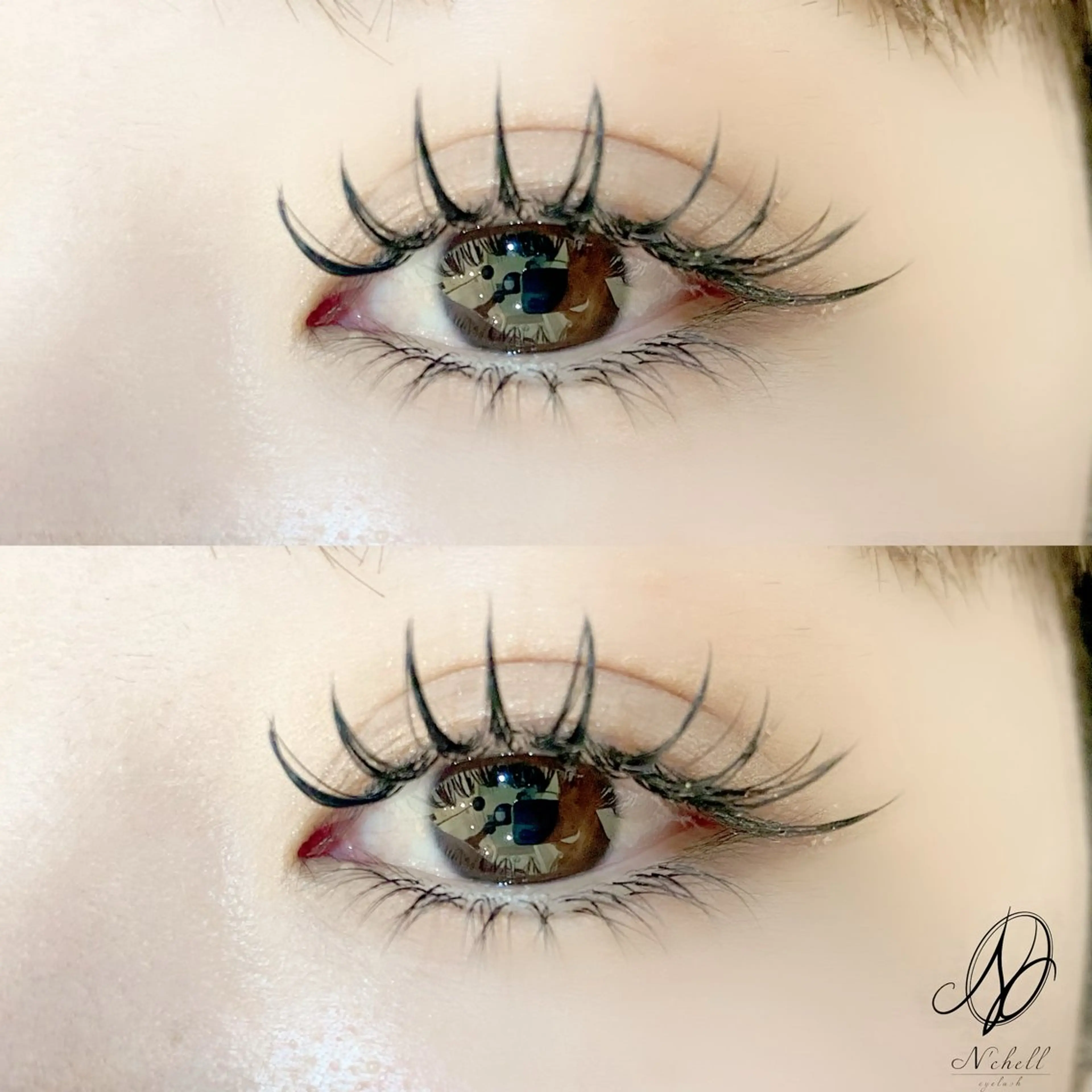 マツエク・マツパ 付け放題 束感まつ毛 下まつげエクステ マツエク 大阪梅田 Mei🫧のマツエク・マツパデザイン