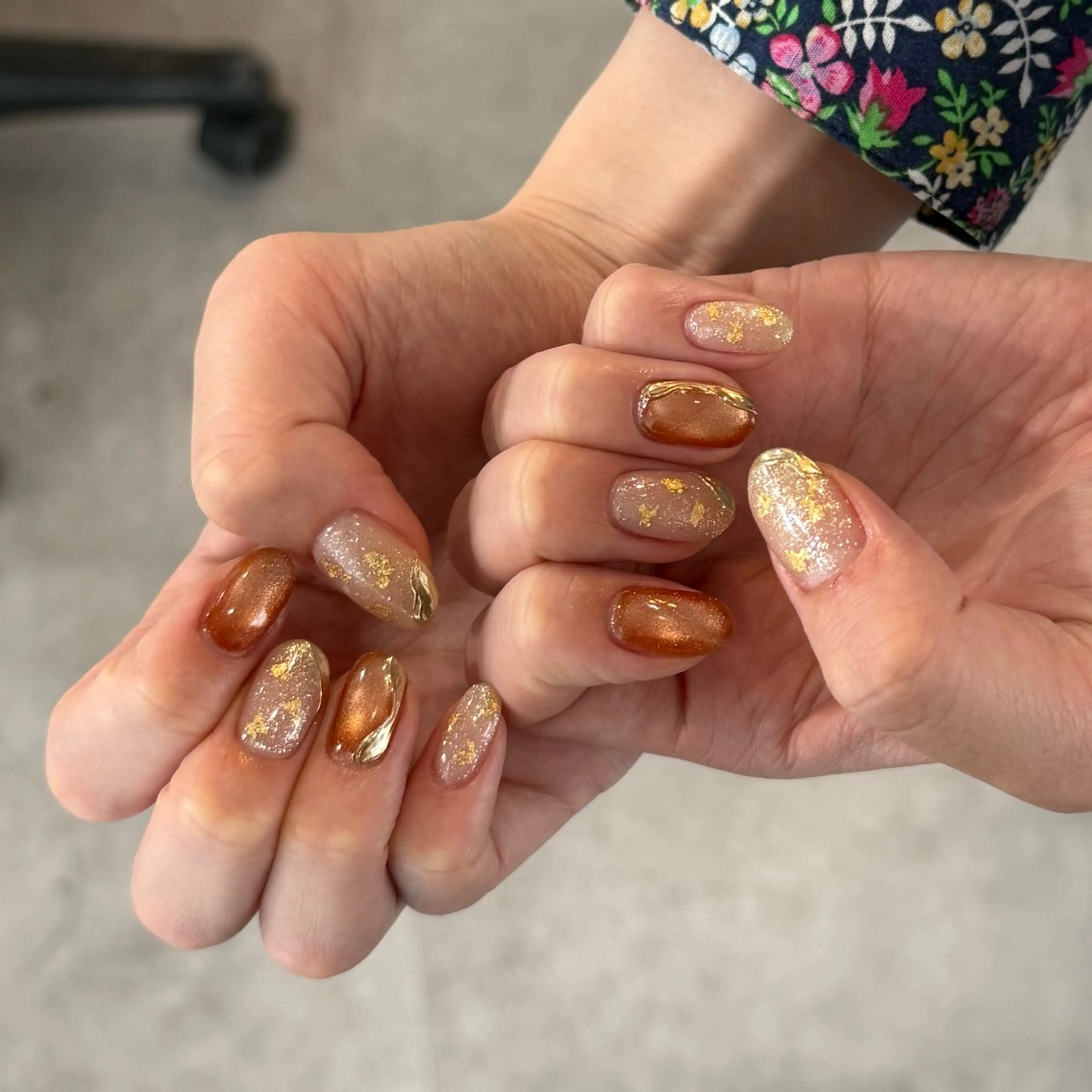 ネイル ハンドネイル キャッツアイ東京 武島のネイルデザイン