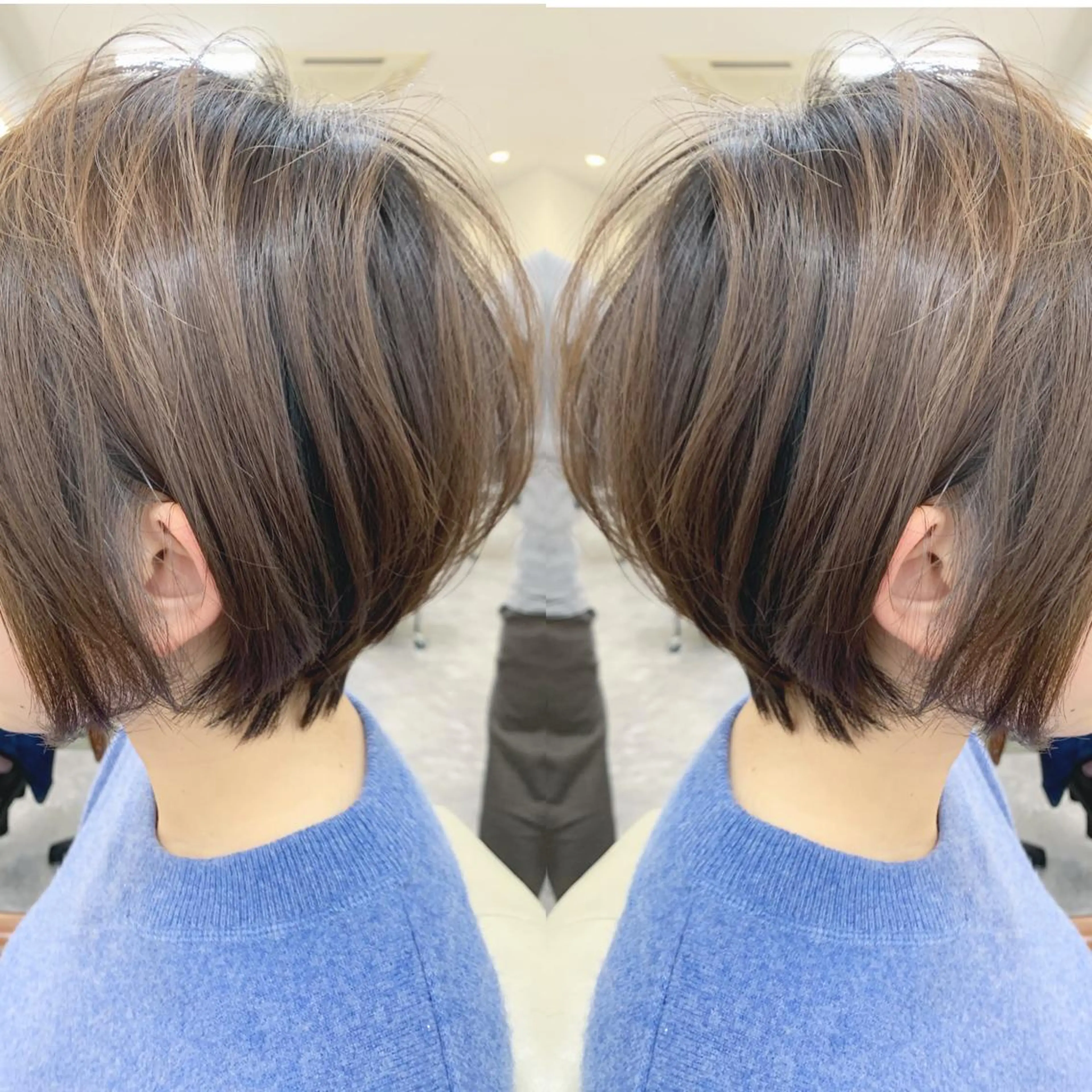 ショート ショートボブ ボブ ショートヘア カット H (エイチ) 烏丸御池店のヘアスタイル