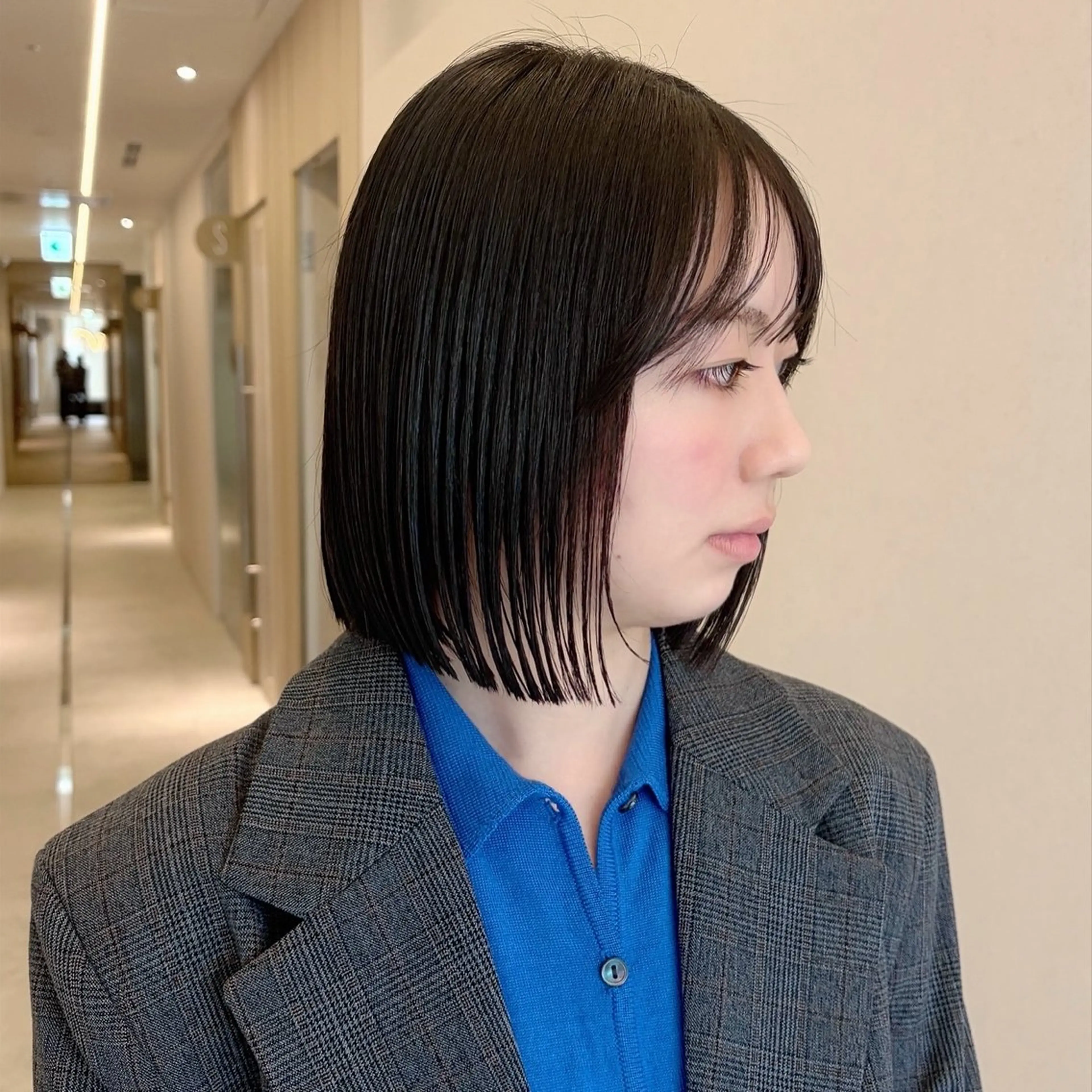 ミディアム カット トリートメント カット特化 /BLUET/新宿のヘアスタイル