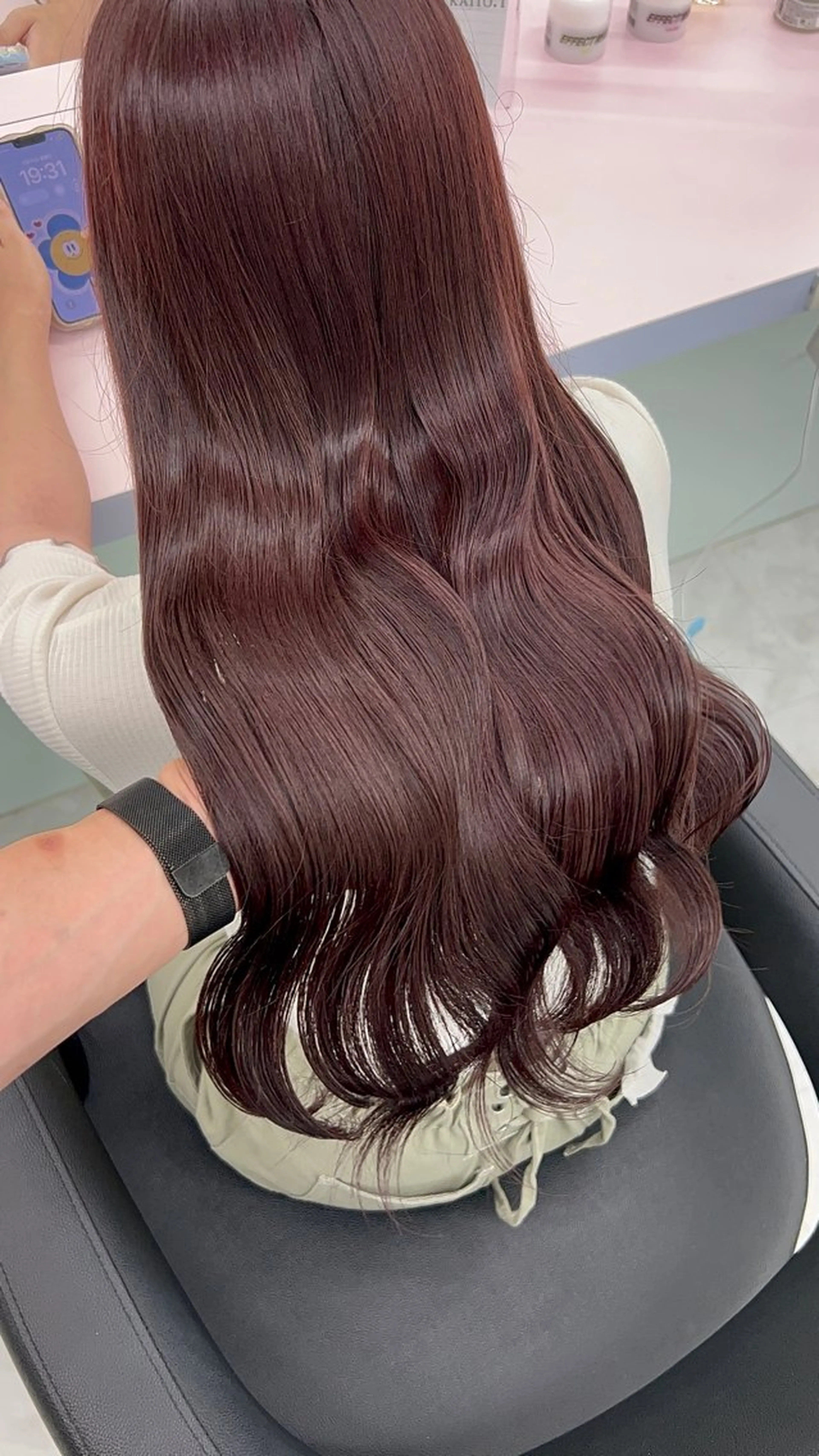 ロング カラー ヘアアレンジ ブリーチ ダブルカラー ブリーチなしカラー 縮毛矯正 ヘアカラー ブリーチなしの達人 🌈KAITOのヘアスタイル