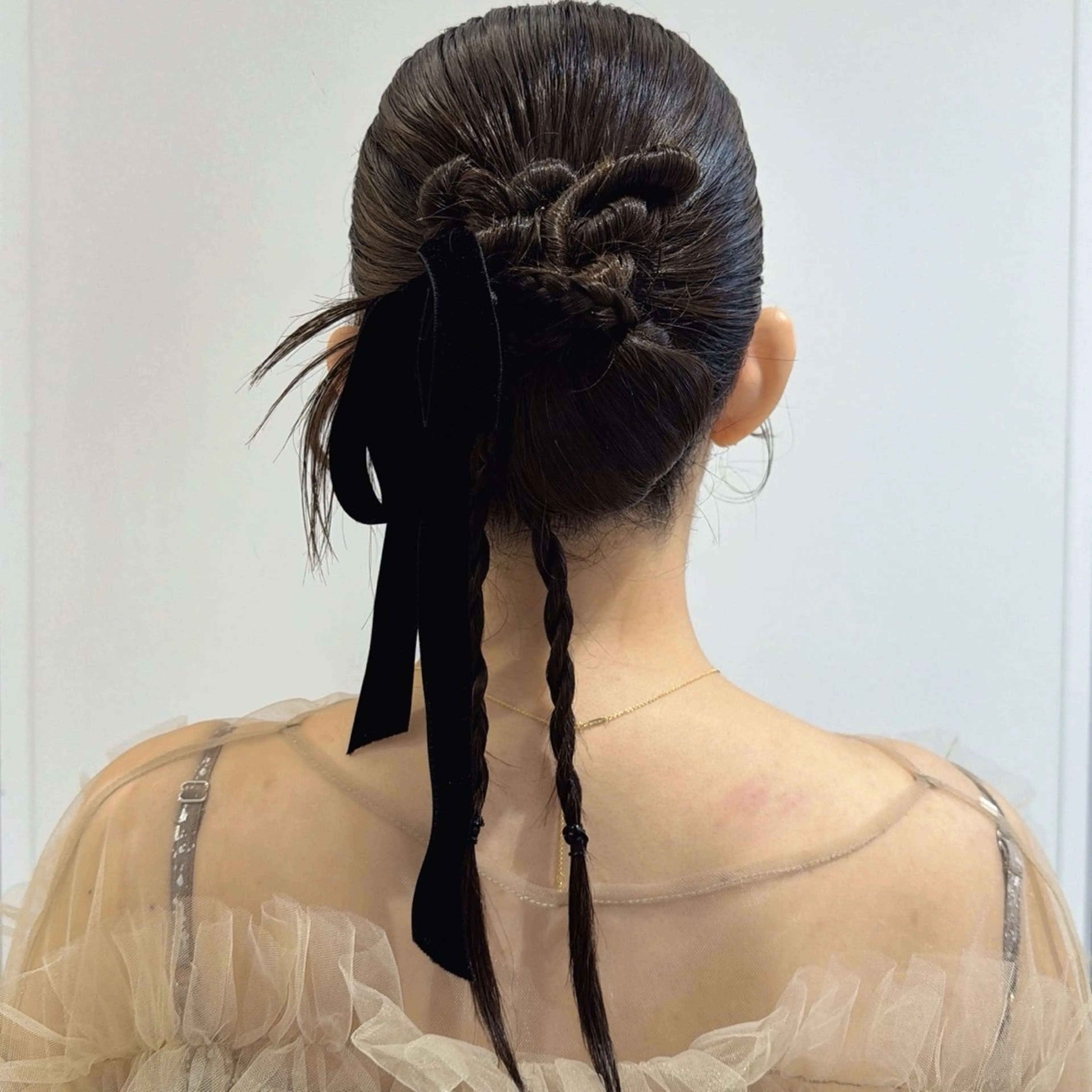 ロング ヘアセット 🇰🇷韓国ワンホン カラー🎀✨️AYUのヘアスタイル