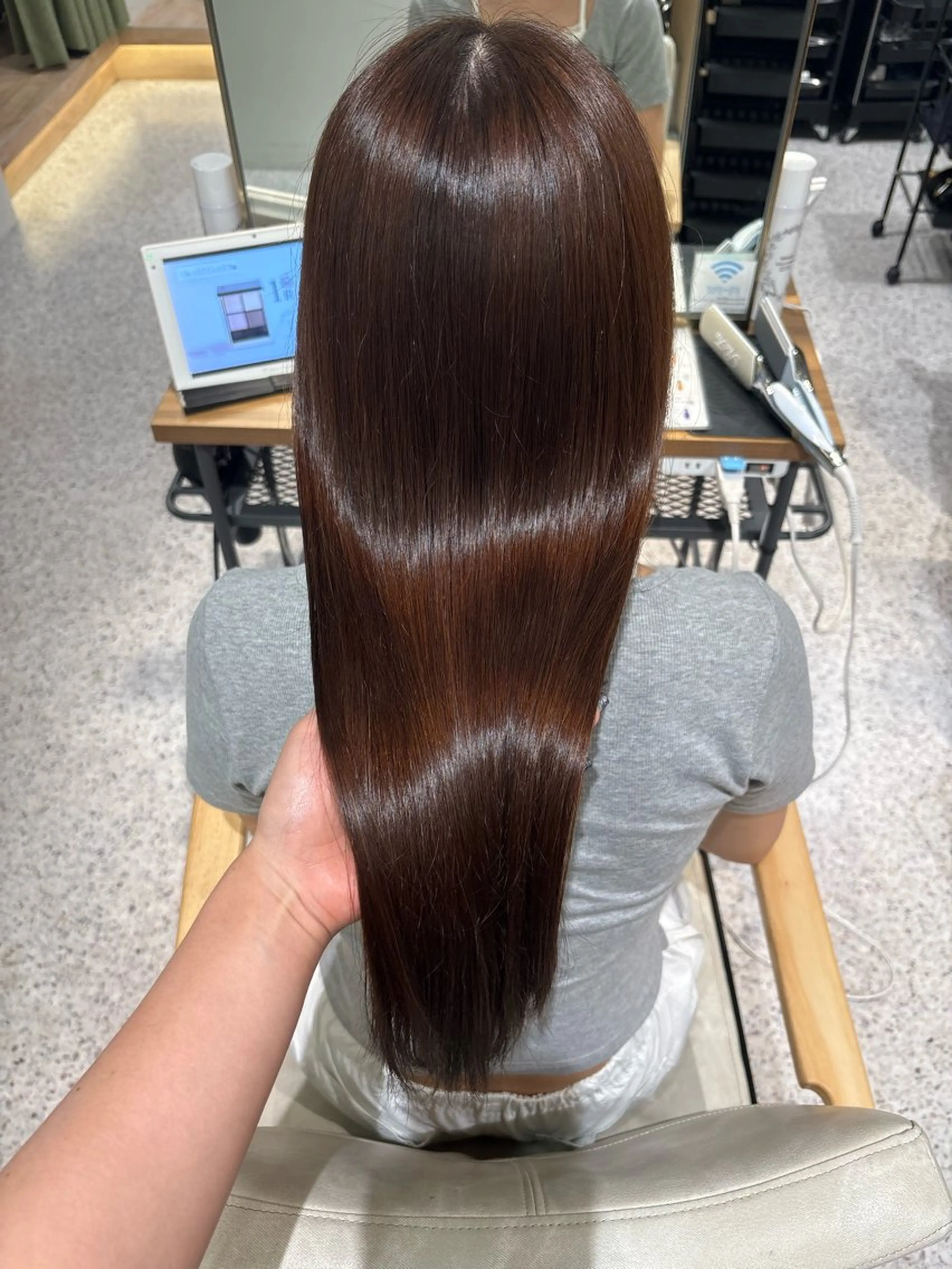 【美髪🫧🕊️】one color➕LOAトリートメント🫧の写真