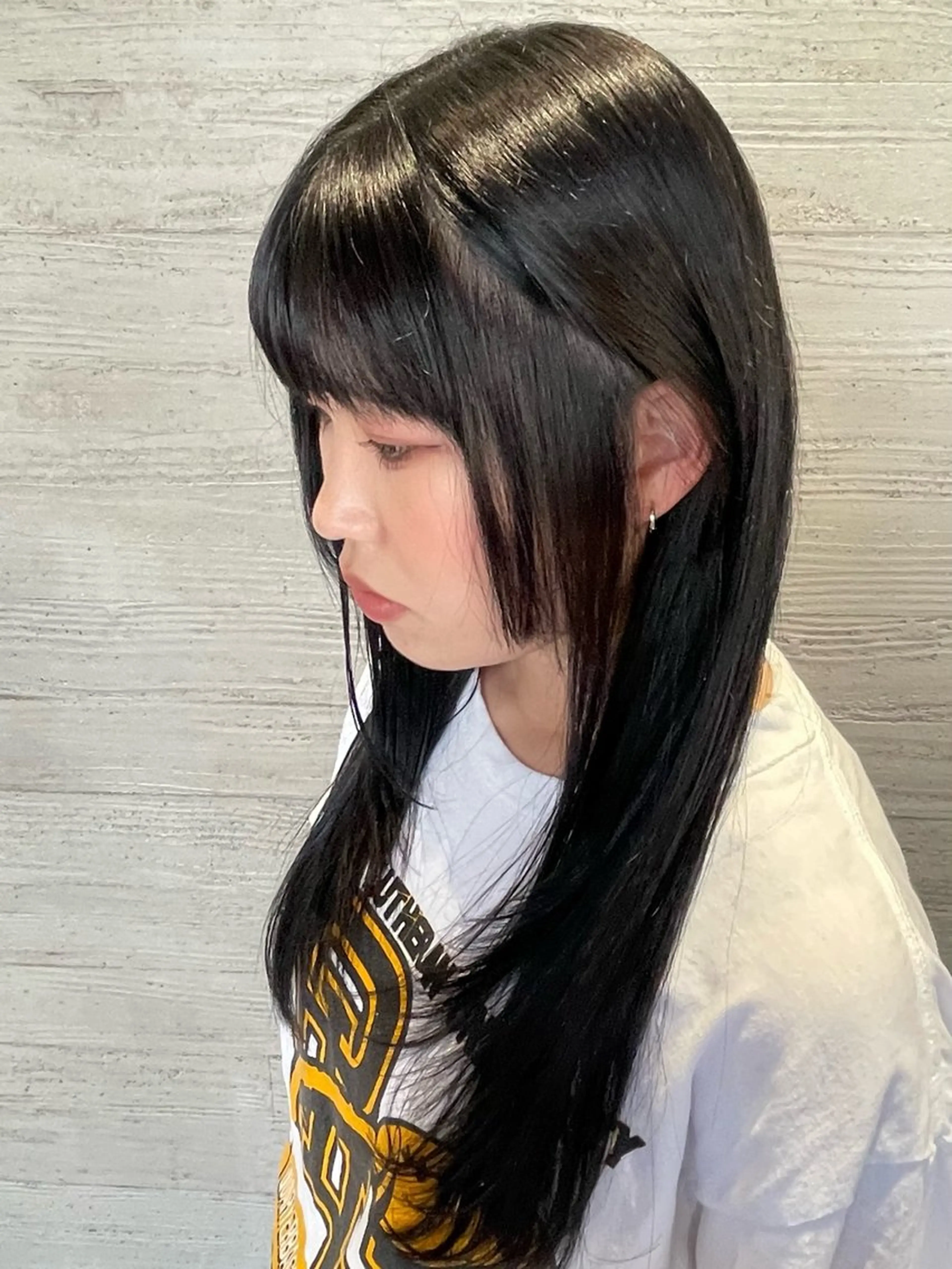 ロング カラー ヘアアレンジ レイヤーカット .⋆⟡💖 Marin💖⟡⋆.のヘアスタイル