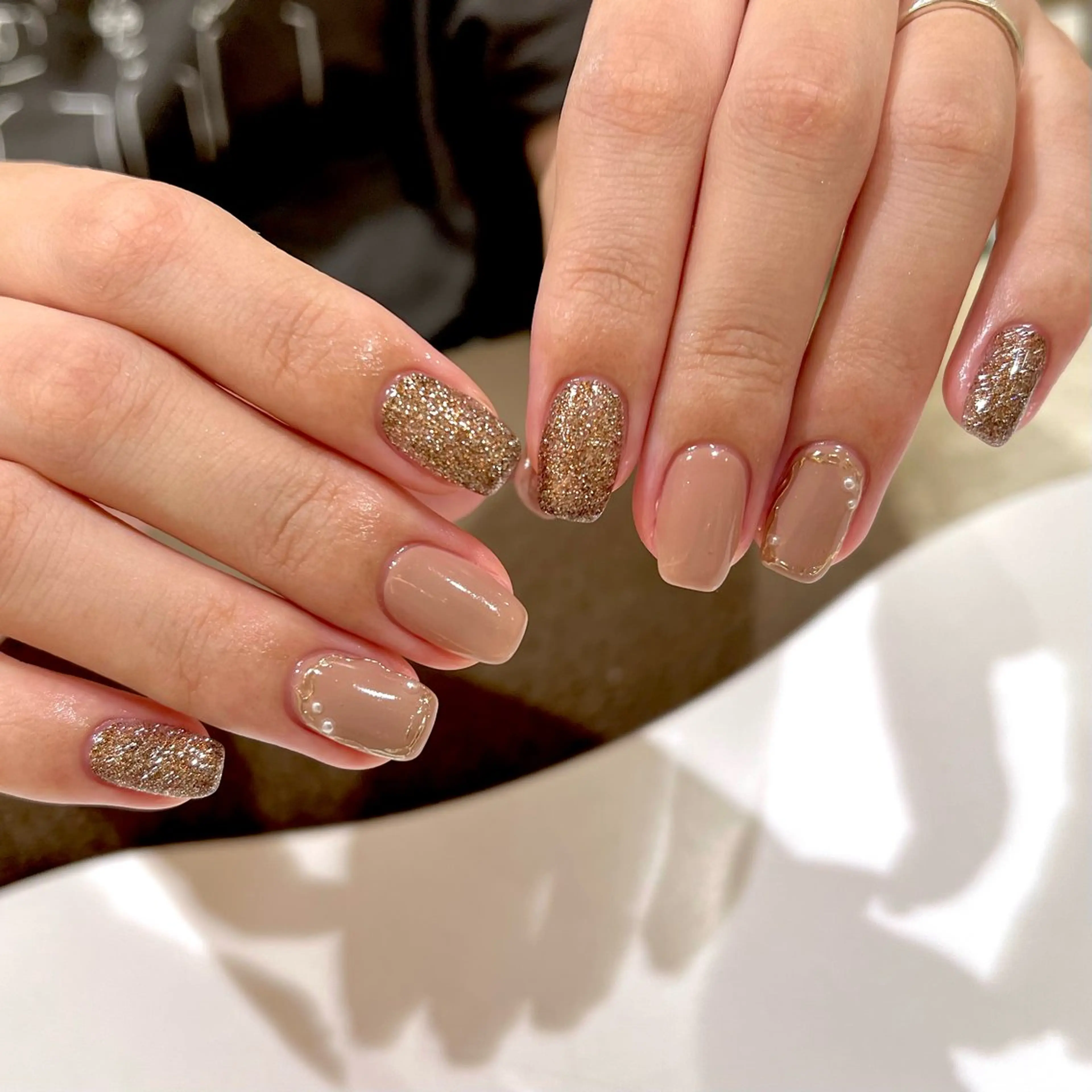 ネイル アートネイル ワンカラーネイル 田中 夏海のネイルデザイン