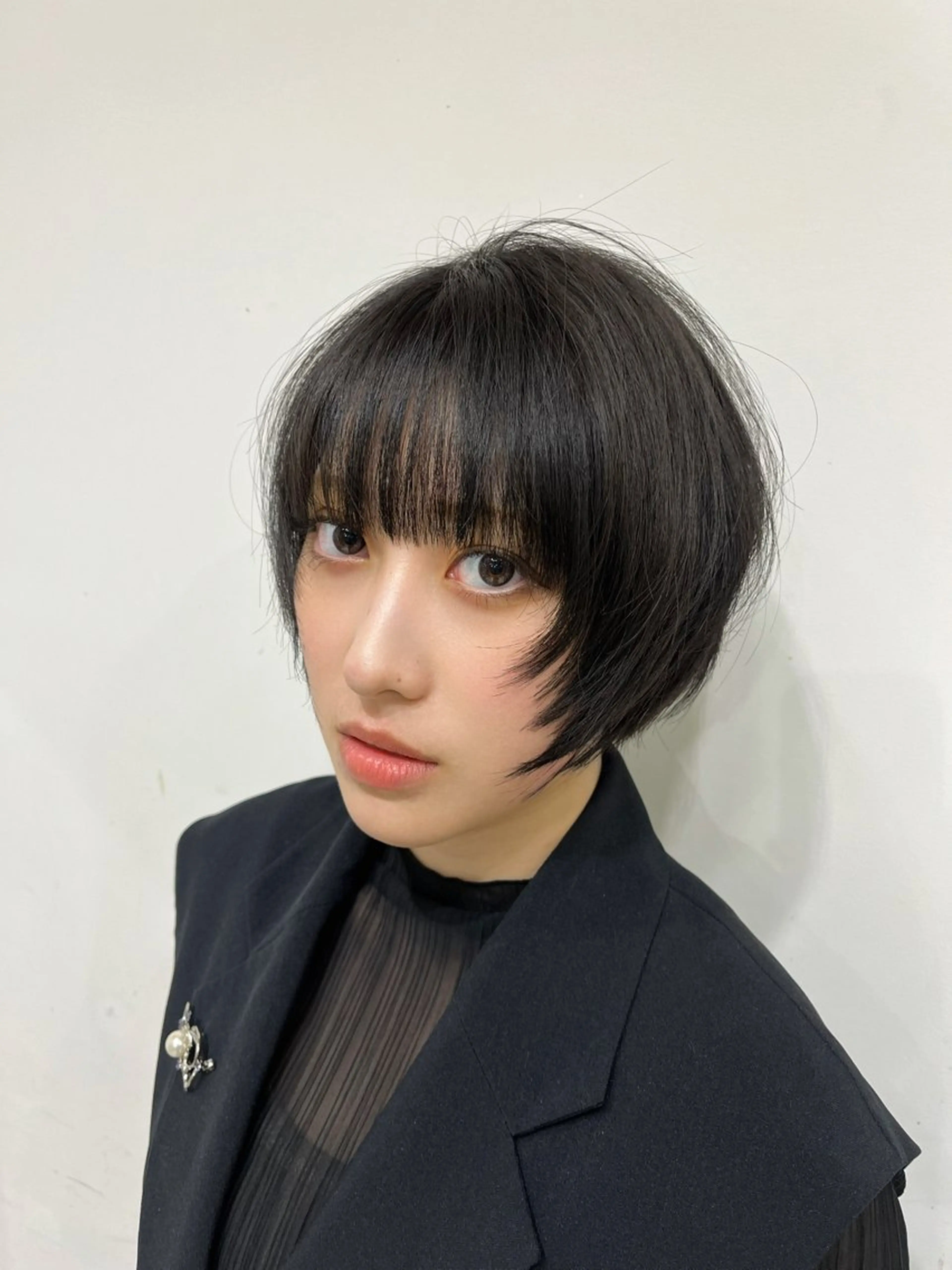 デザインカット➕透明感カラー➕高浸透ナノバブルTRの写真