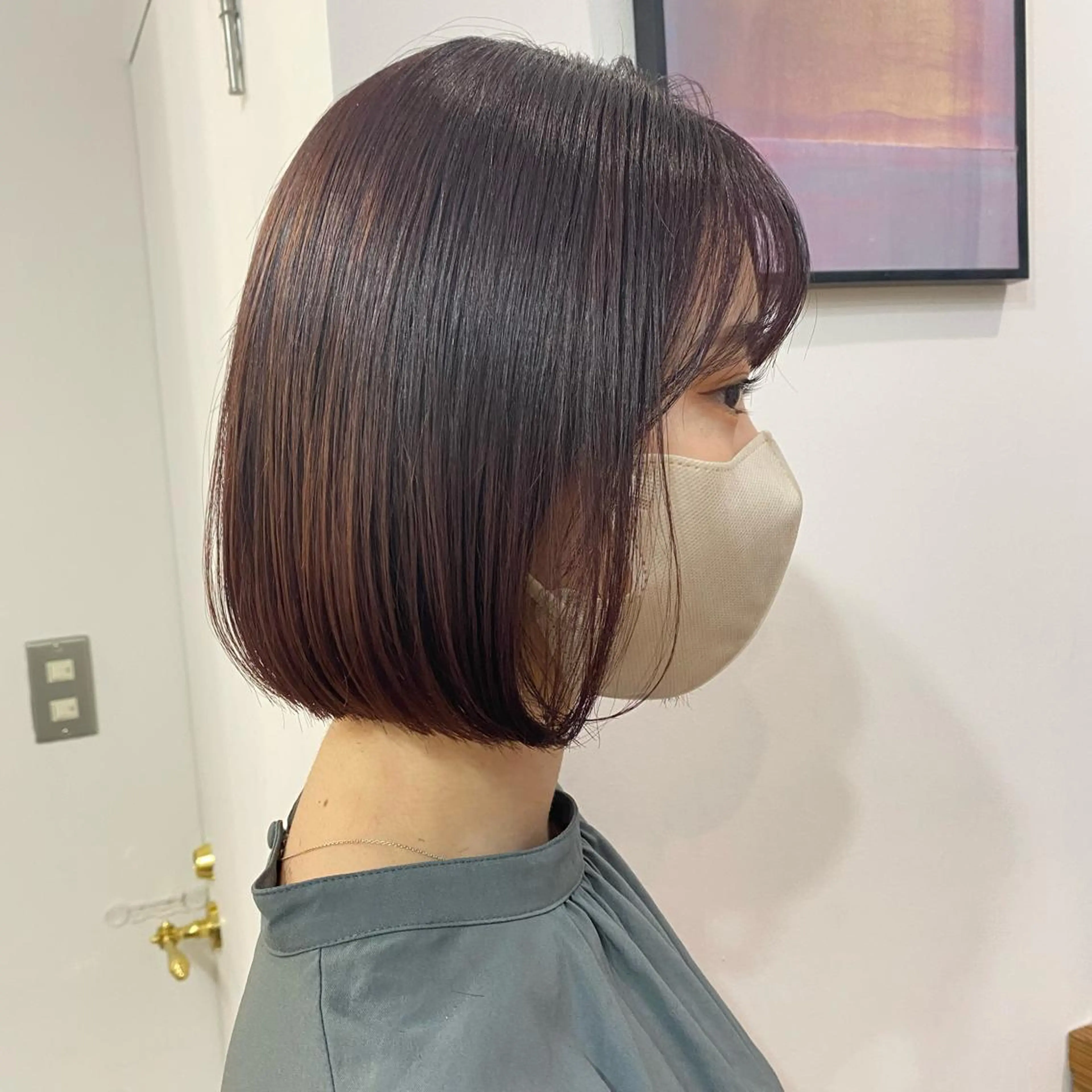 ショート カラー 🪭risa 暖色/レイヤー🪭のヘアスタイル