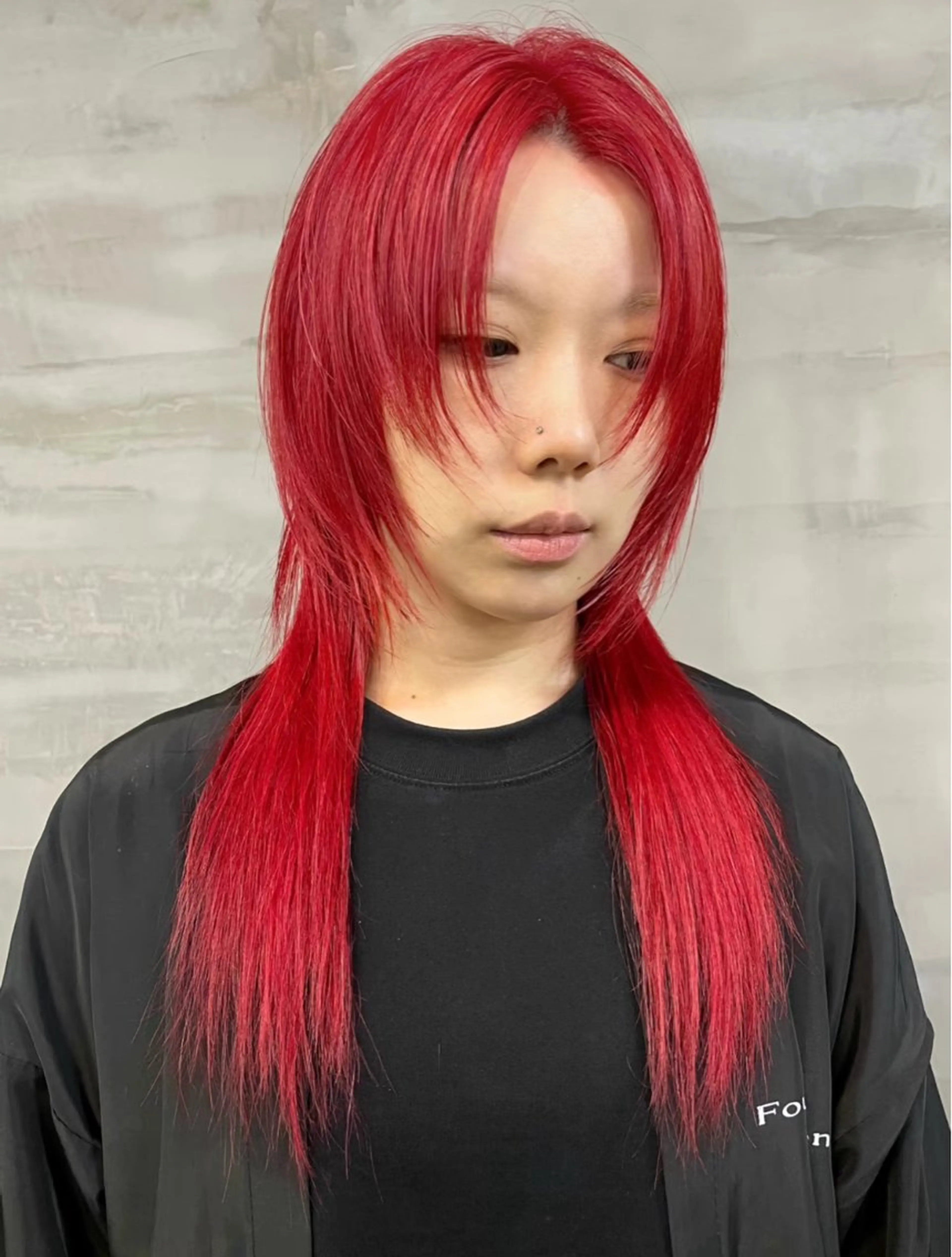 セミロング カラー ヘアカラー トリートメント デザインカラー⭐︎★ 🐆hyo🐆のヘアスタイル