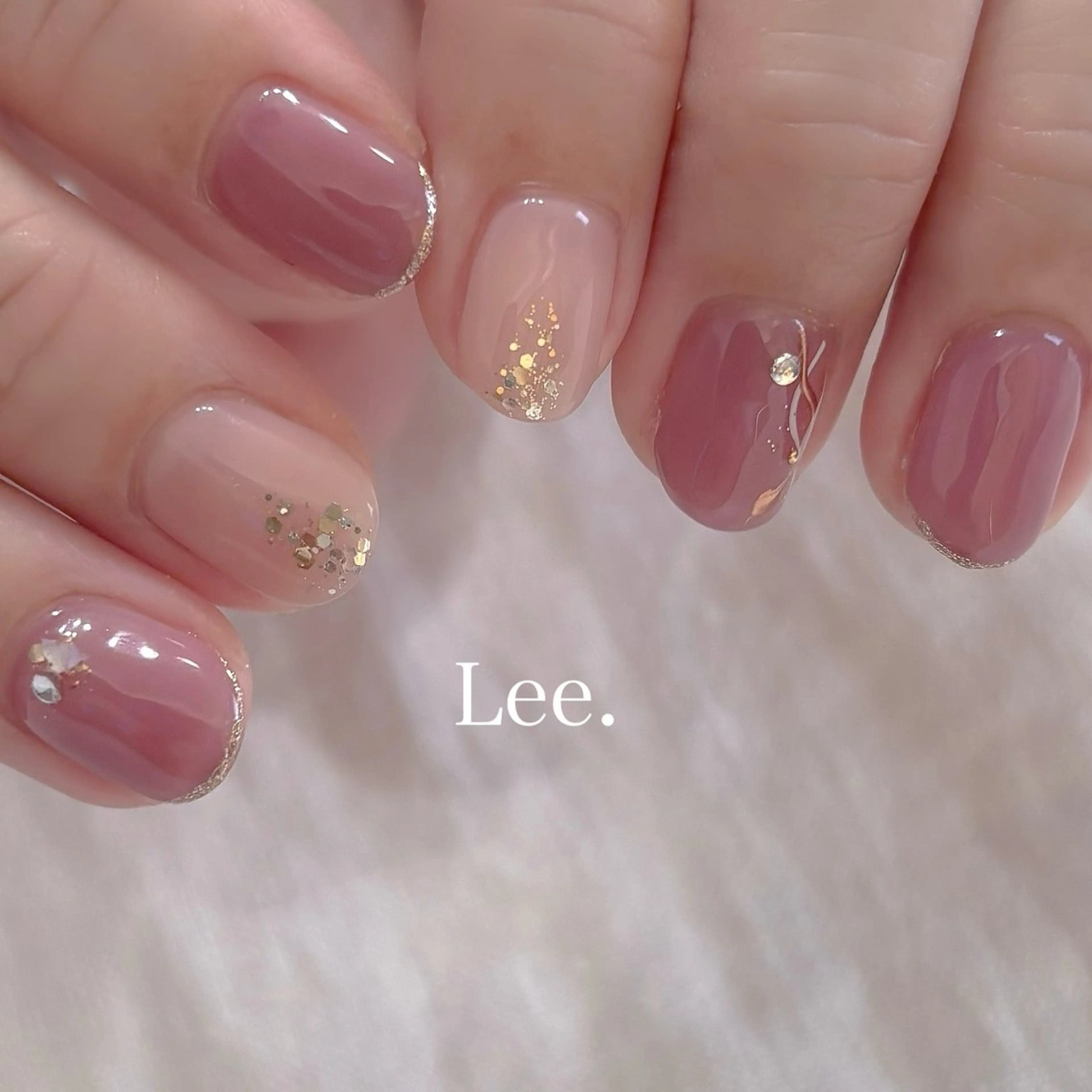 ネイル ハンドネイル Lee.nail ハルカのネイルデザイン