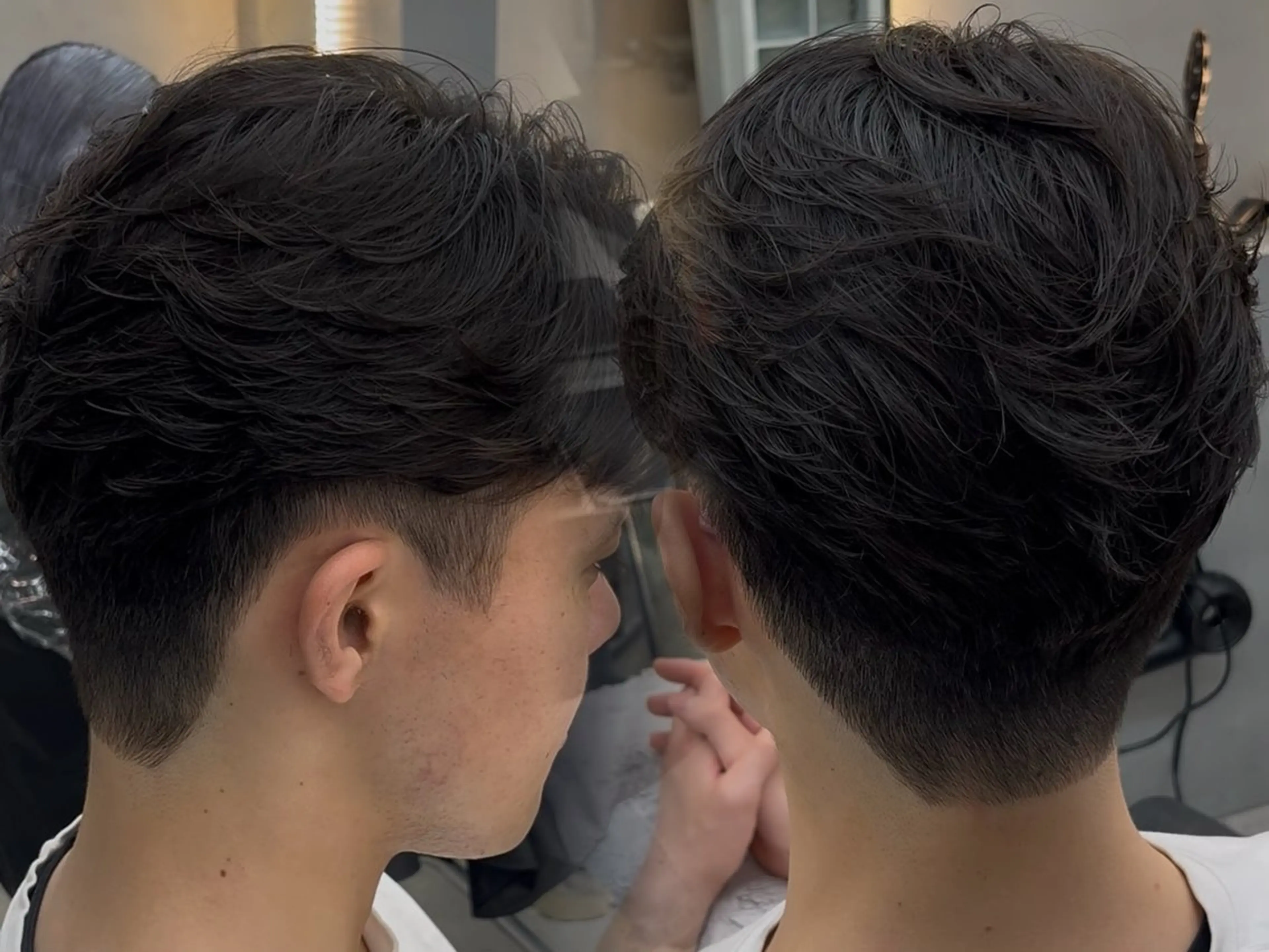 メンズ カット トリートメント Tiktok5.8 万人🔥HAOのヘアスタイル