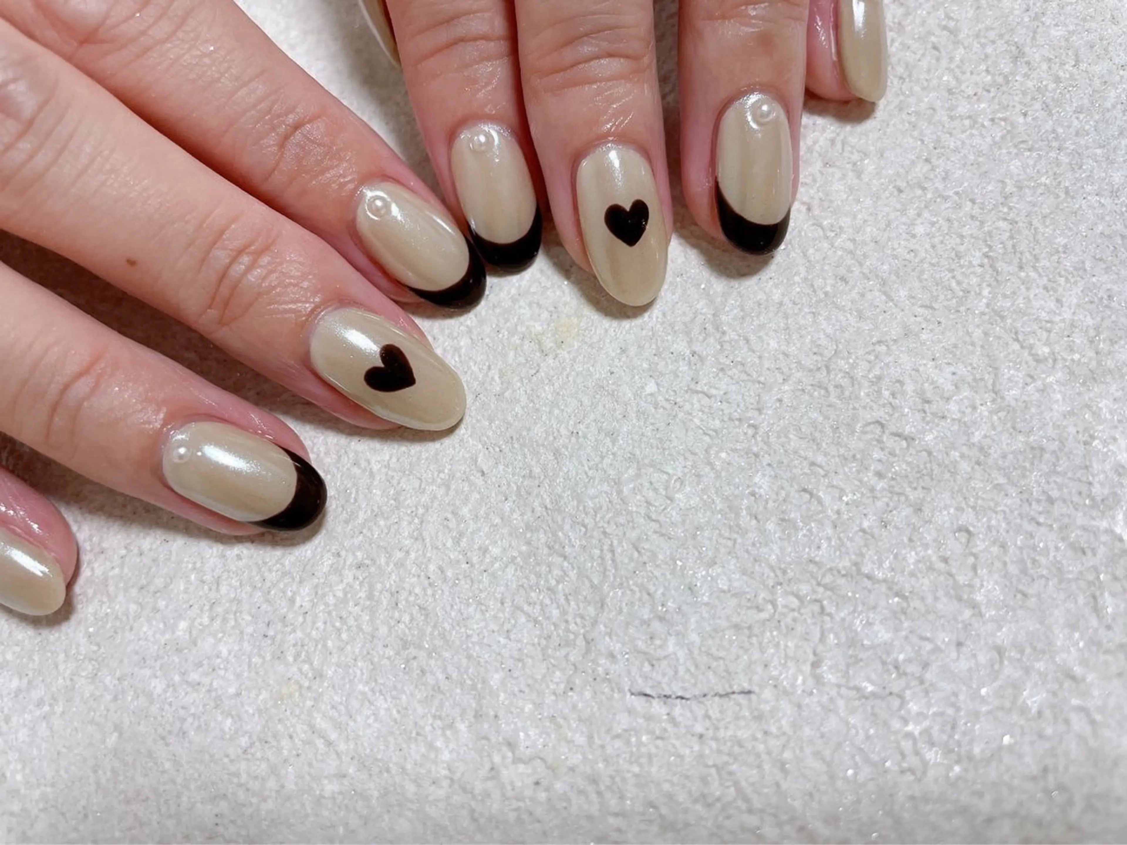 ネイル ジェルネイル 韓国ネイル メンズネイル パラジェル バレンタイン kiki nail たまプラーザのネイルデザイン