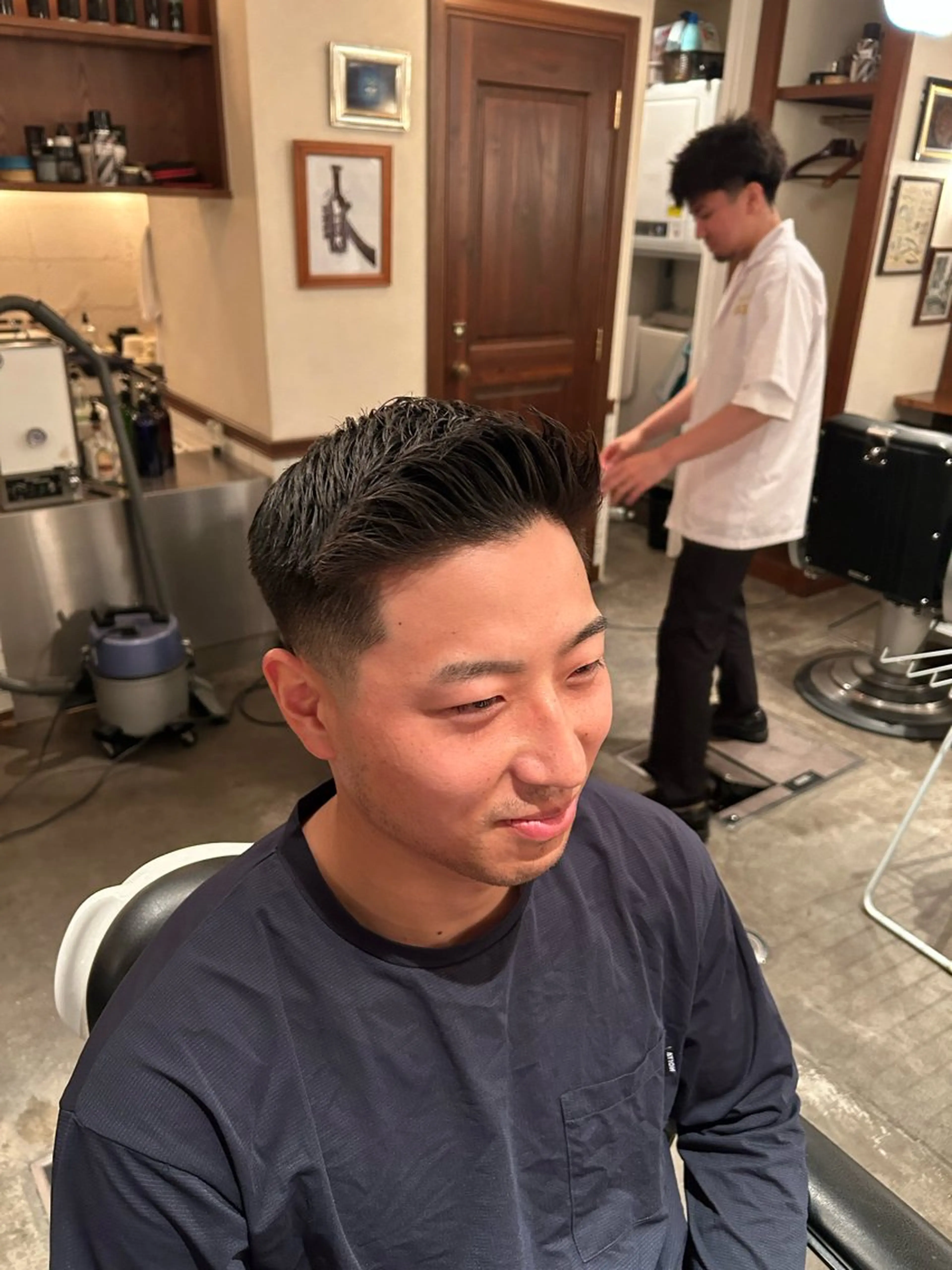 メンズ フェードカット スキンフェード 滝川 大喜のヘアスタイル
