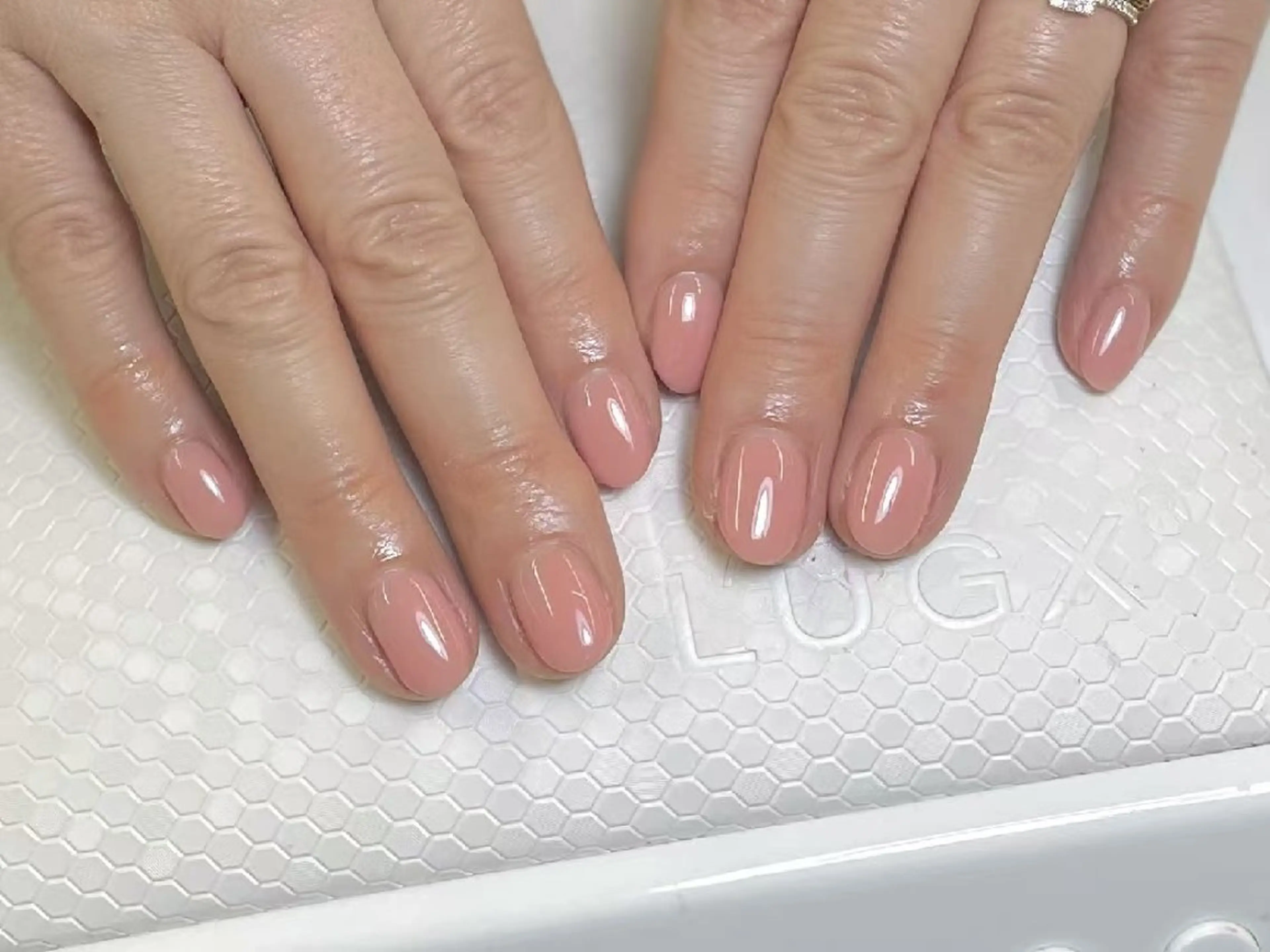 ネイル チークネイル フットネイル フレンチネイル ジェルネイル ガラスフレンチ ハンドネイル ル ナのネイルデザイン