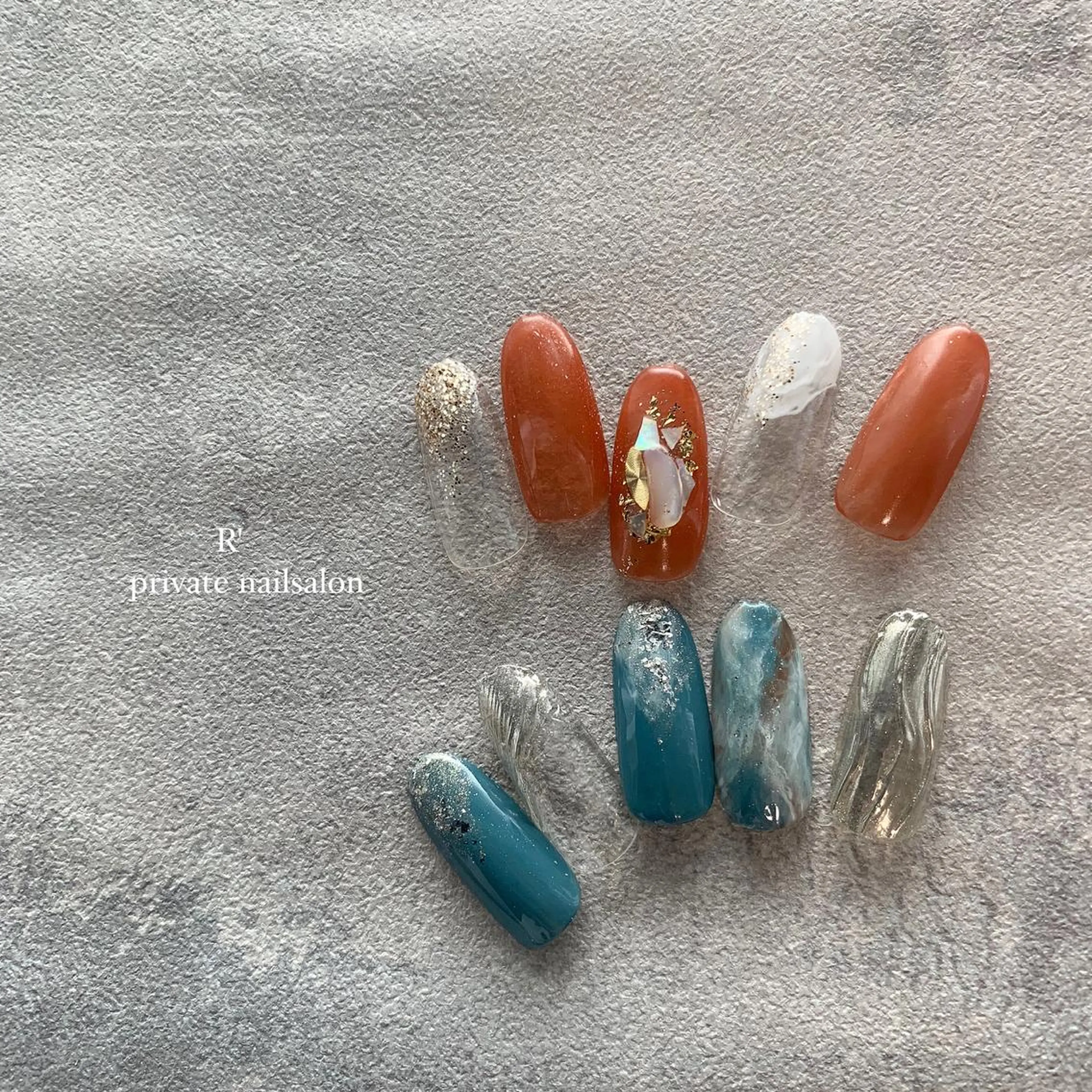 ネイル ニュアンスネイル Bersinar nail所属・Bersinar nail(rina)のネイルデザイン