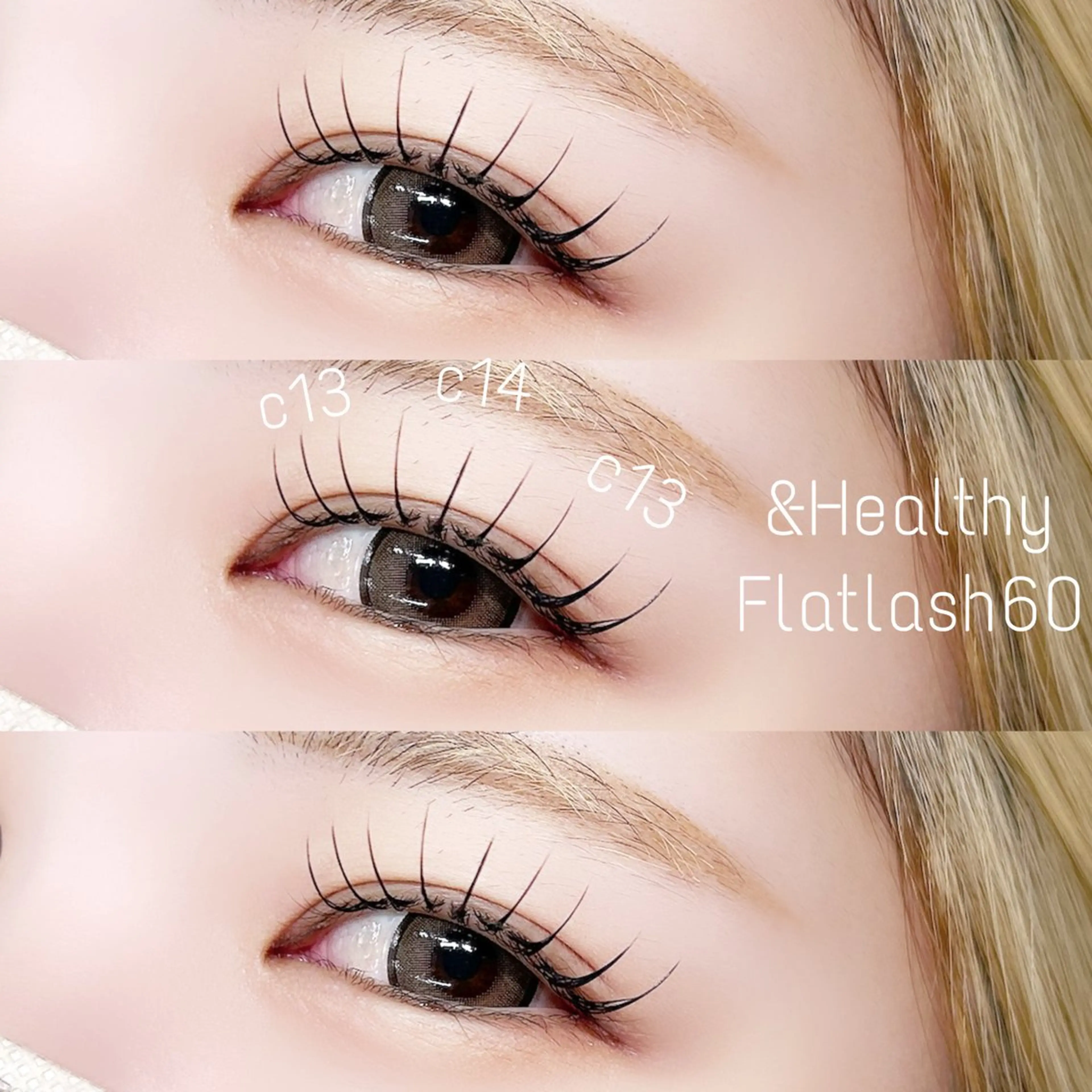 マツエク・マツパ 束感まつ毛 マツエク ꒰ LILY ꒱ Ririna💙のマツエク・マツパデザイン