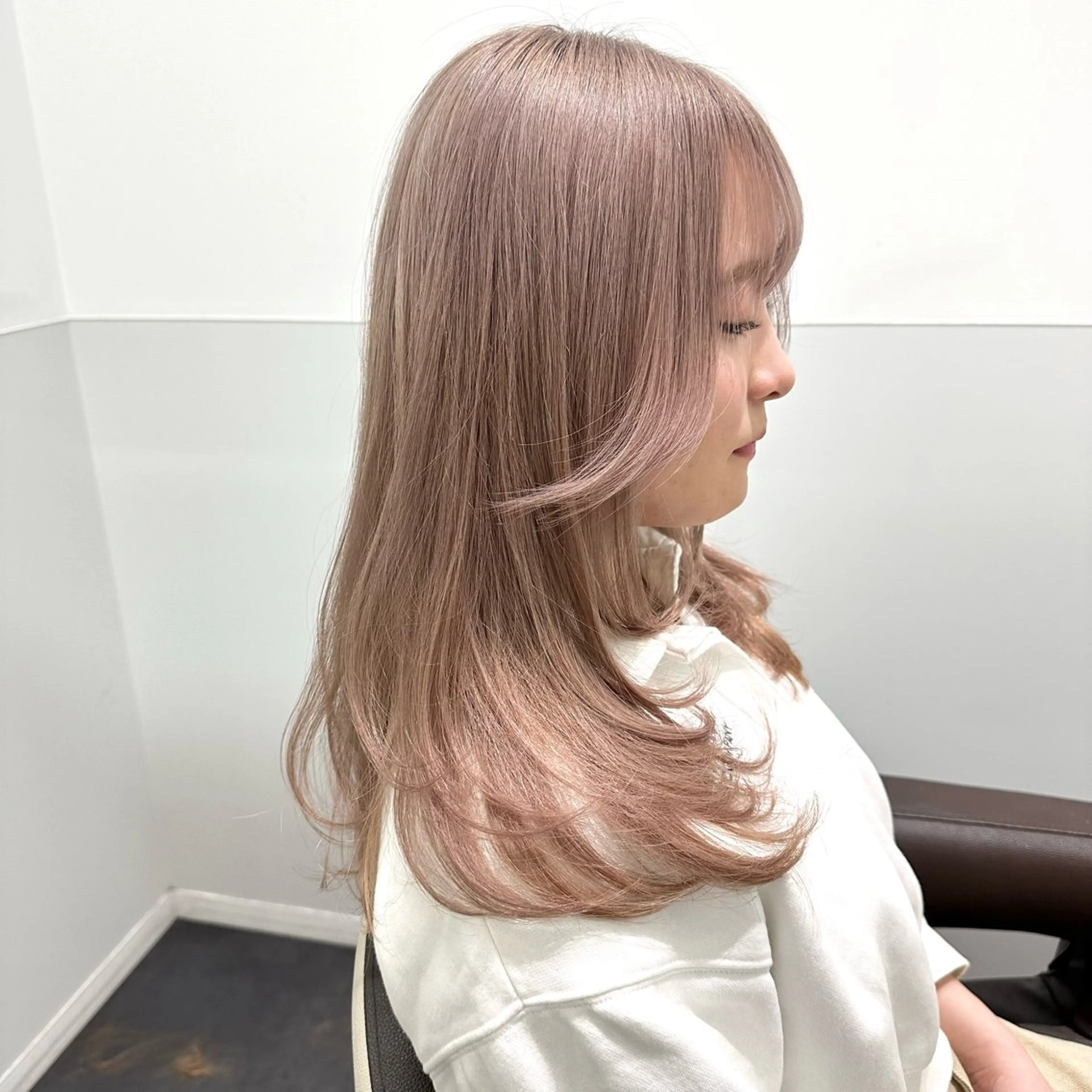 セミロング カラー カット ヘアカラー トリートメント ✨艶カラー美容師✨ リュウトのヘアスタイル