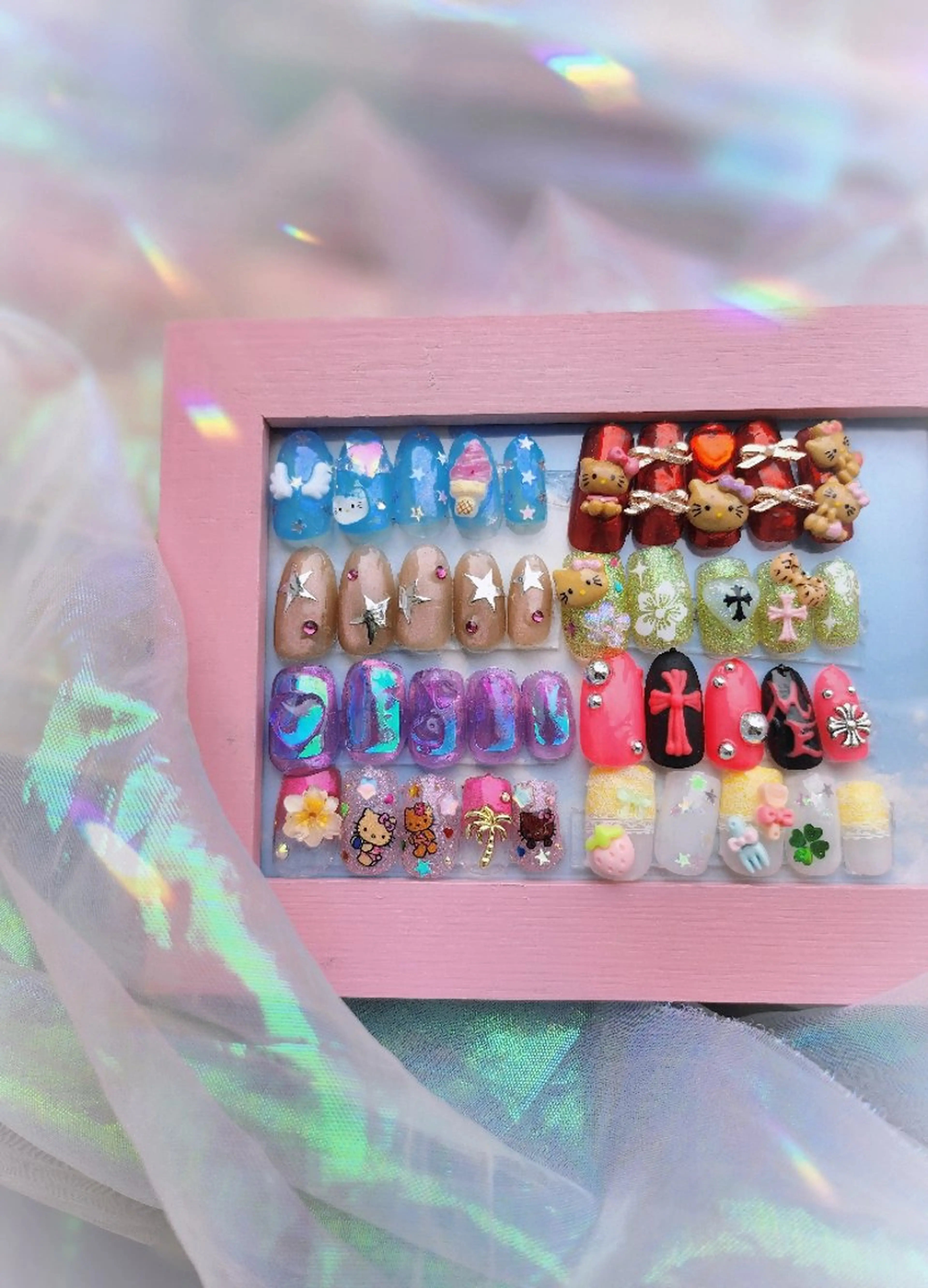 ネイル ハンドネイル 💜bora .のネイルデザイン