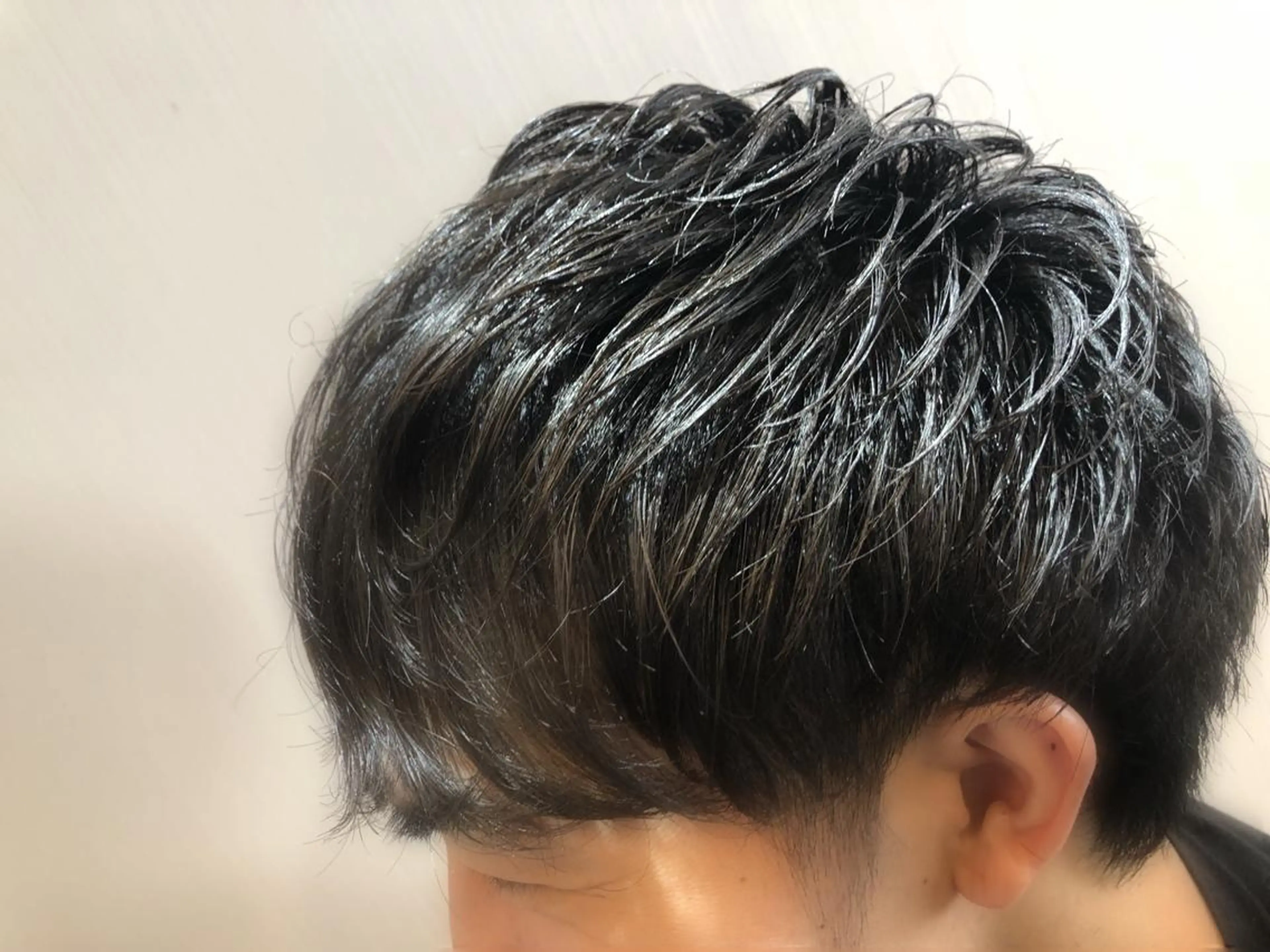 ショート パーマ メンズ メンズパーマ 小國 綾かのヘアスタイル